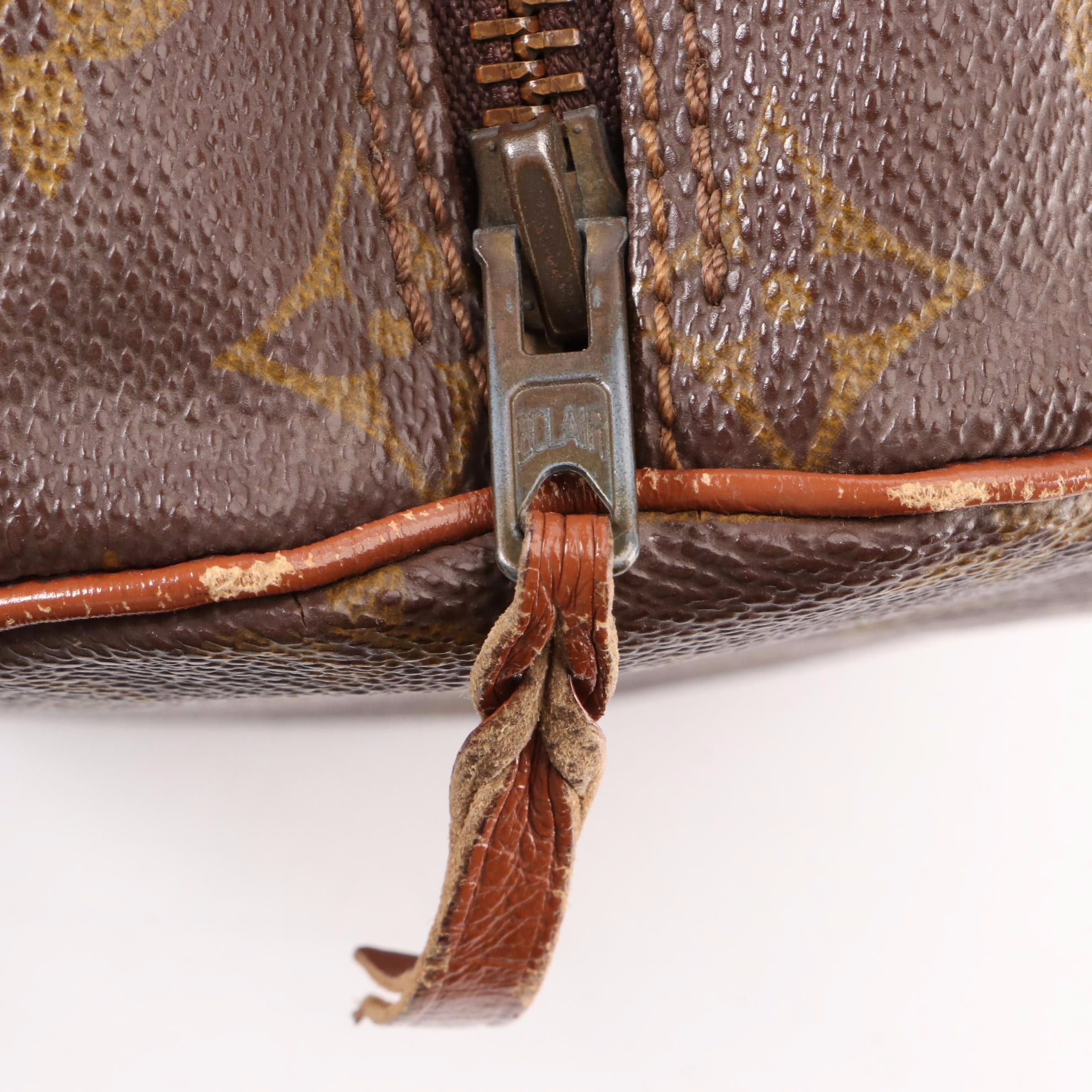 Louis Vuitton Papillon 26 in Monogram Canvas and Brown Leather