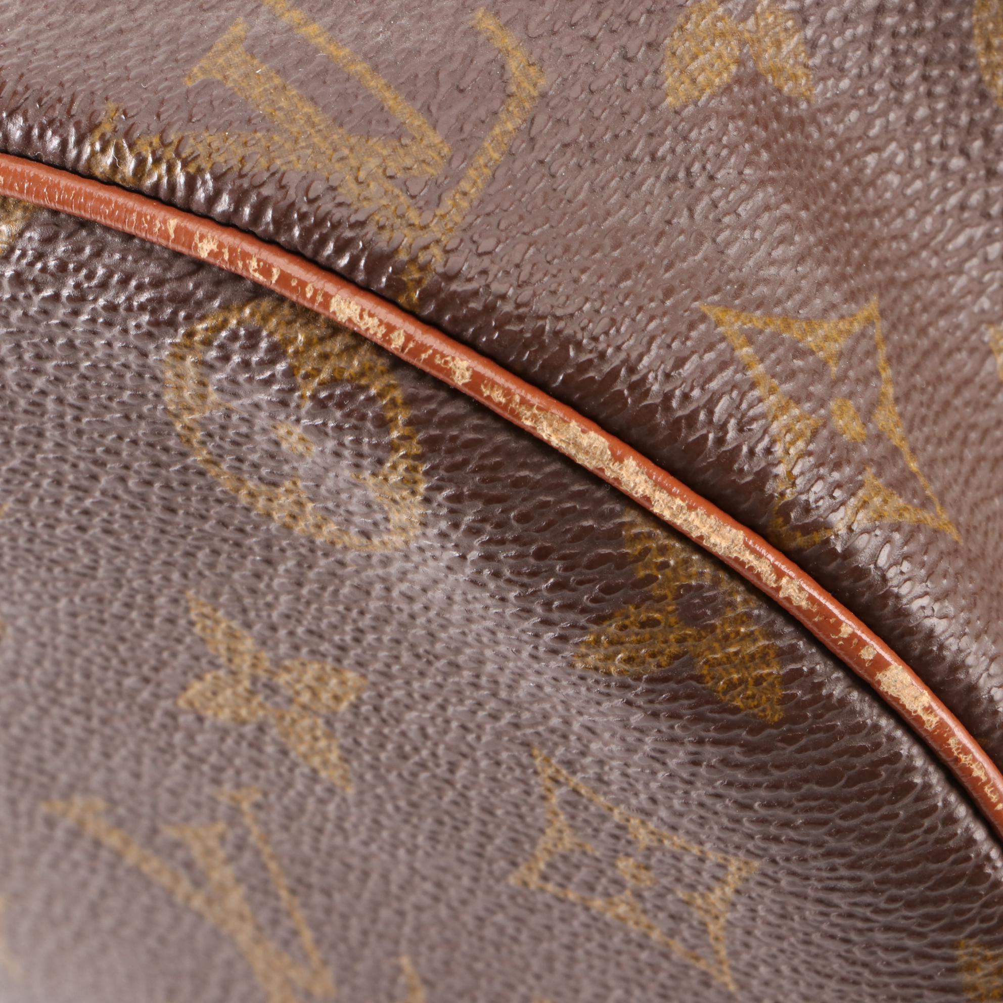 Louis Vuitton Papillon 26 in Monogram Canvas and Brown Leather