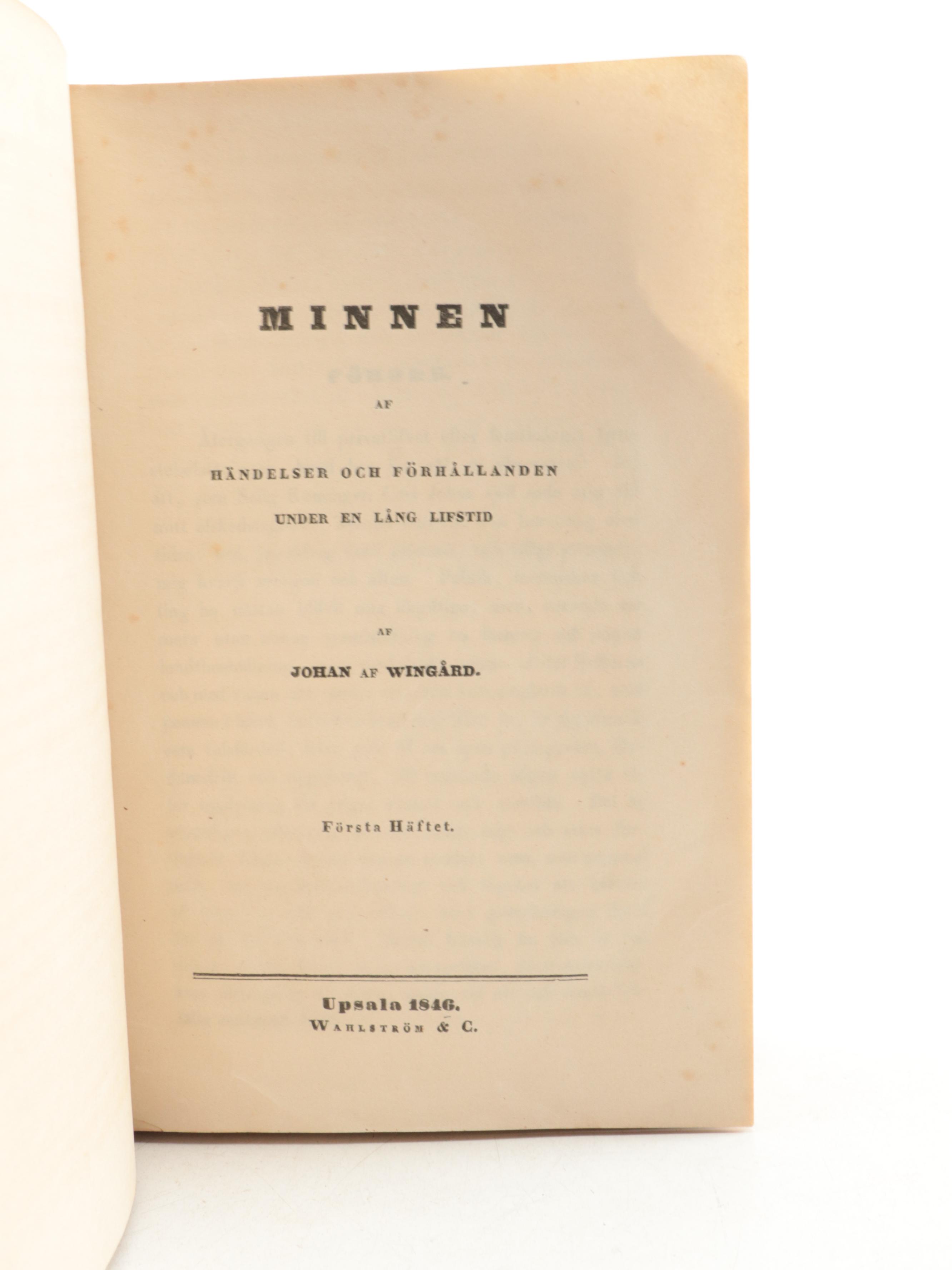 "Skogen susar" by Verner von Heidenstam and More Swedish Language Books