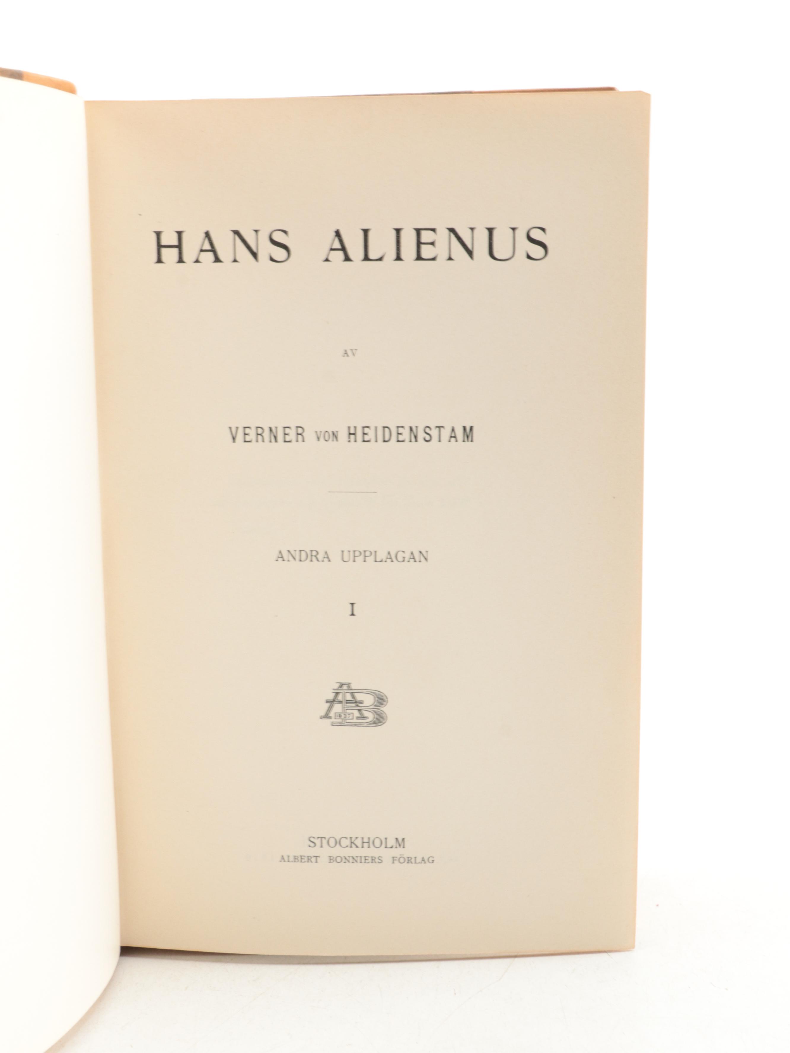"Skogen susar" by Verner von Heidenstam and More Swedish Language Books