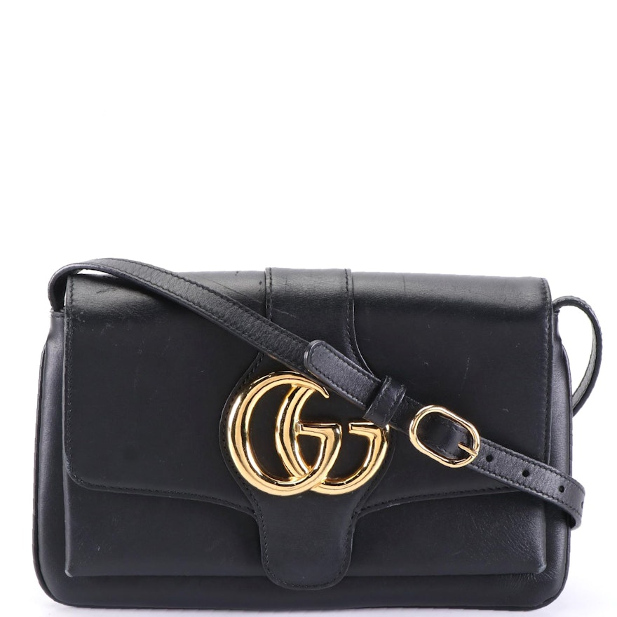 Gucci Small Arli Shoulder Bag in Calfskin Leather