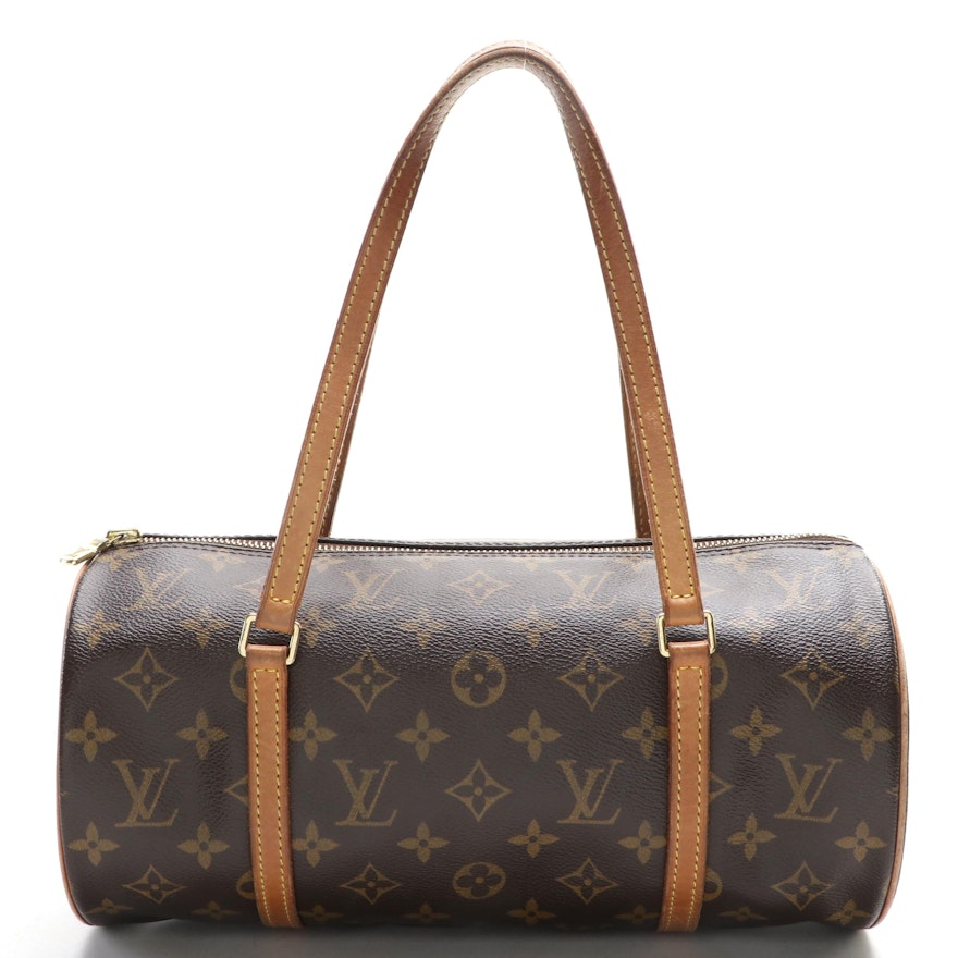 Louis Vuitton Papillon 30 Bag in Monogram Canvas and Leather