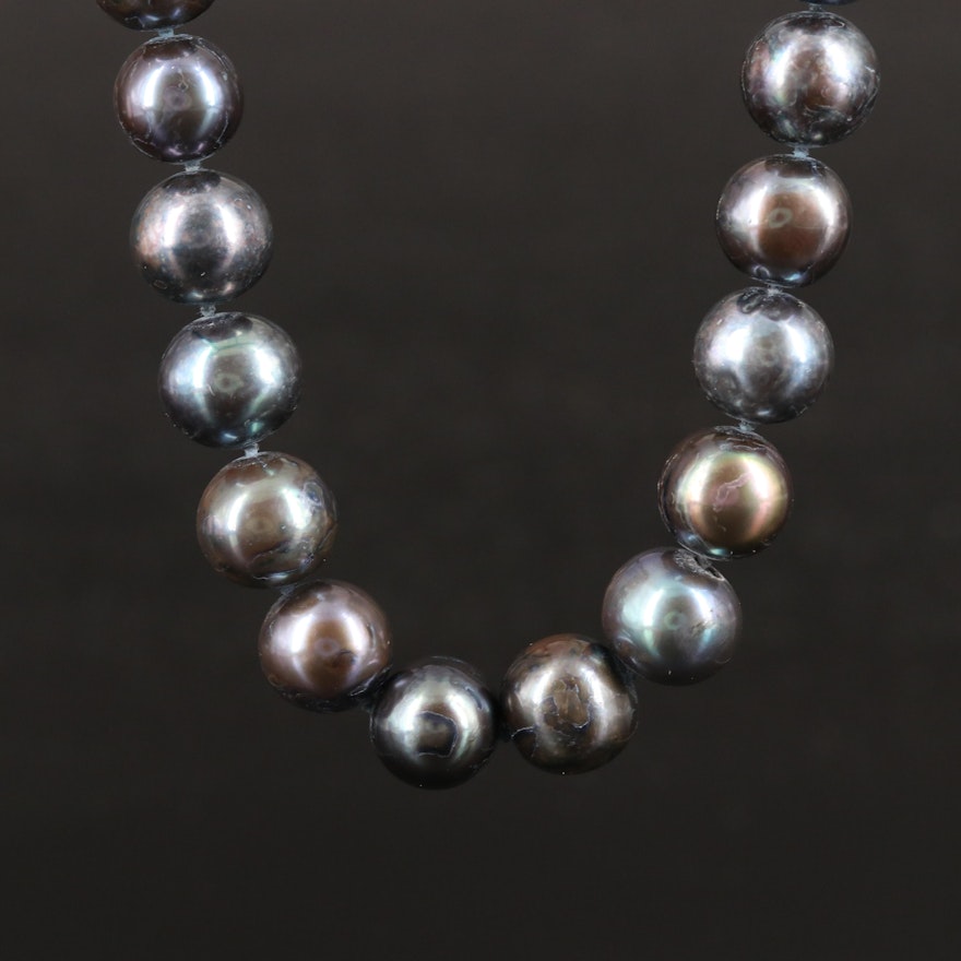 14K 10.50 MM Pearl Necklace