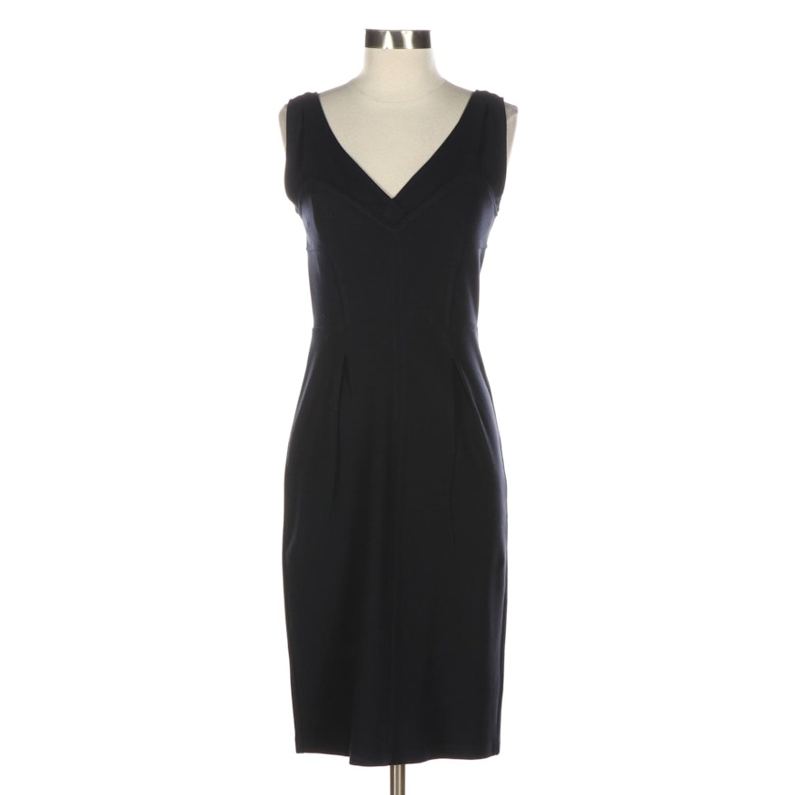 Diane von Furstenberg Duke Sleeveless Dress in Ponte de Roma Knit Fabric