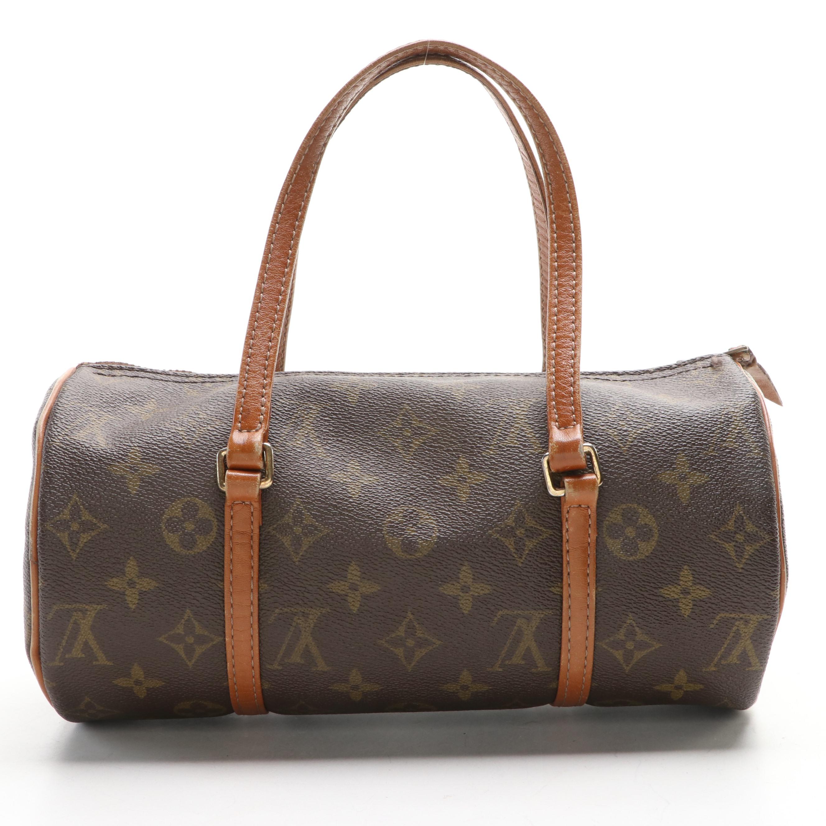 Louis Vuitton Papillon Bag 26 in Monogram Canvas and Leather
