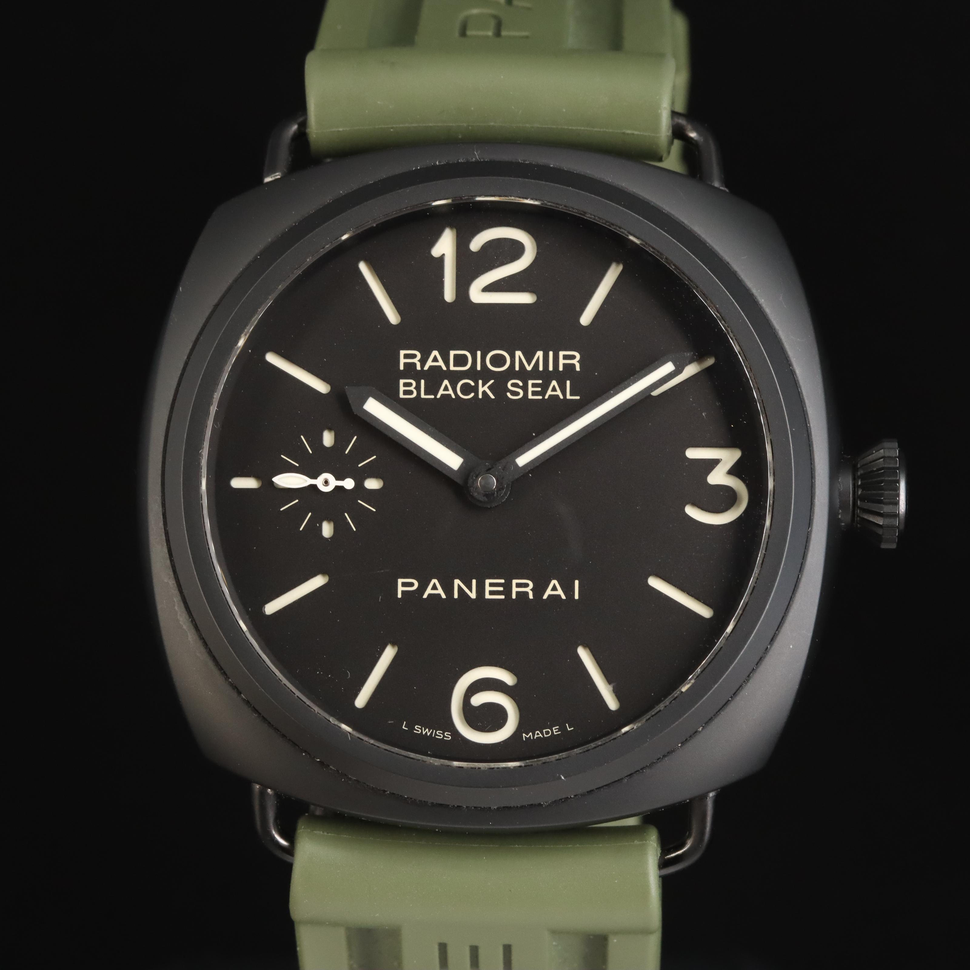Panerai Ceramic Radiomir Black Seal Watch