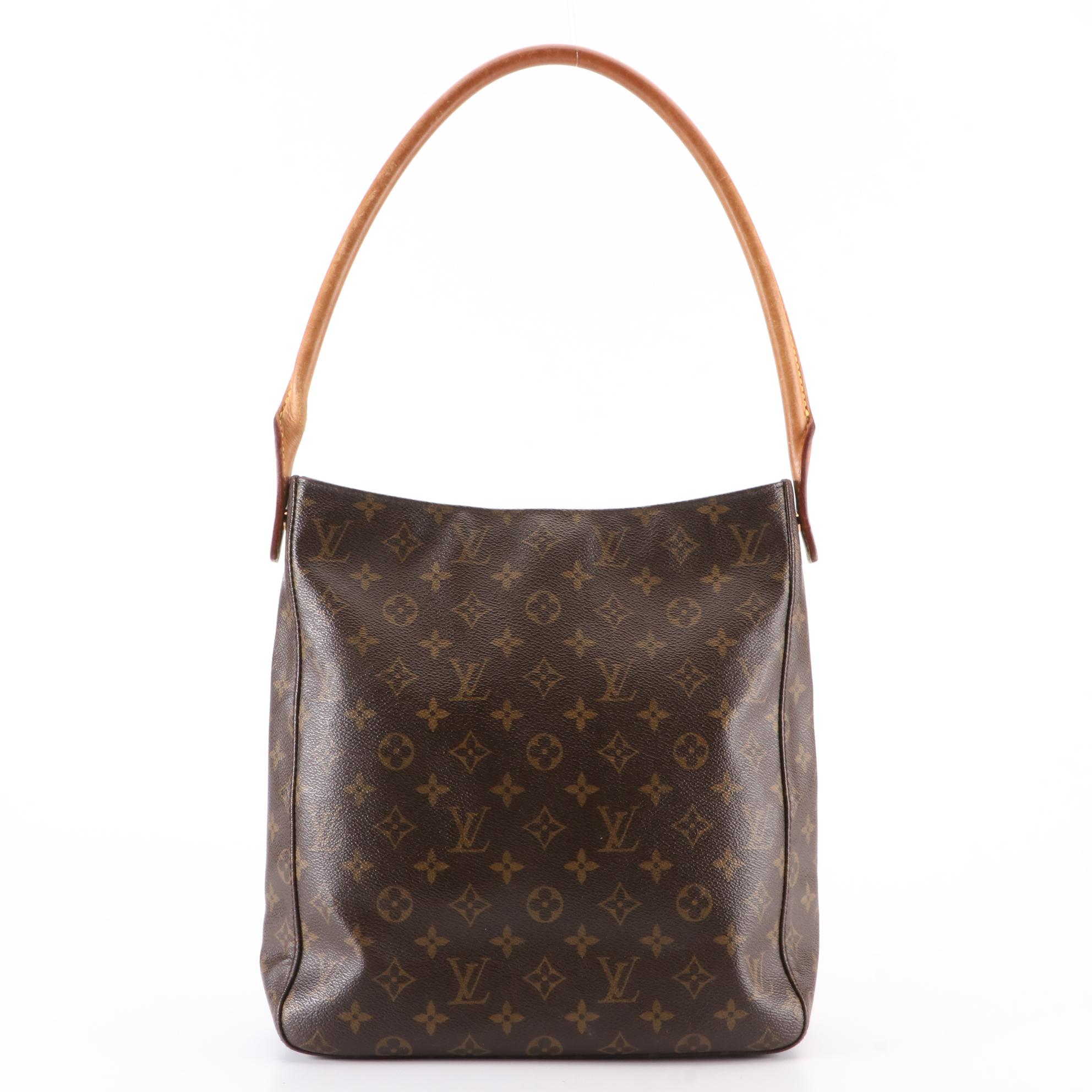 Louis Vuitton Looping in Monogram Canvas and Vachetta Leather