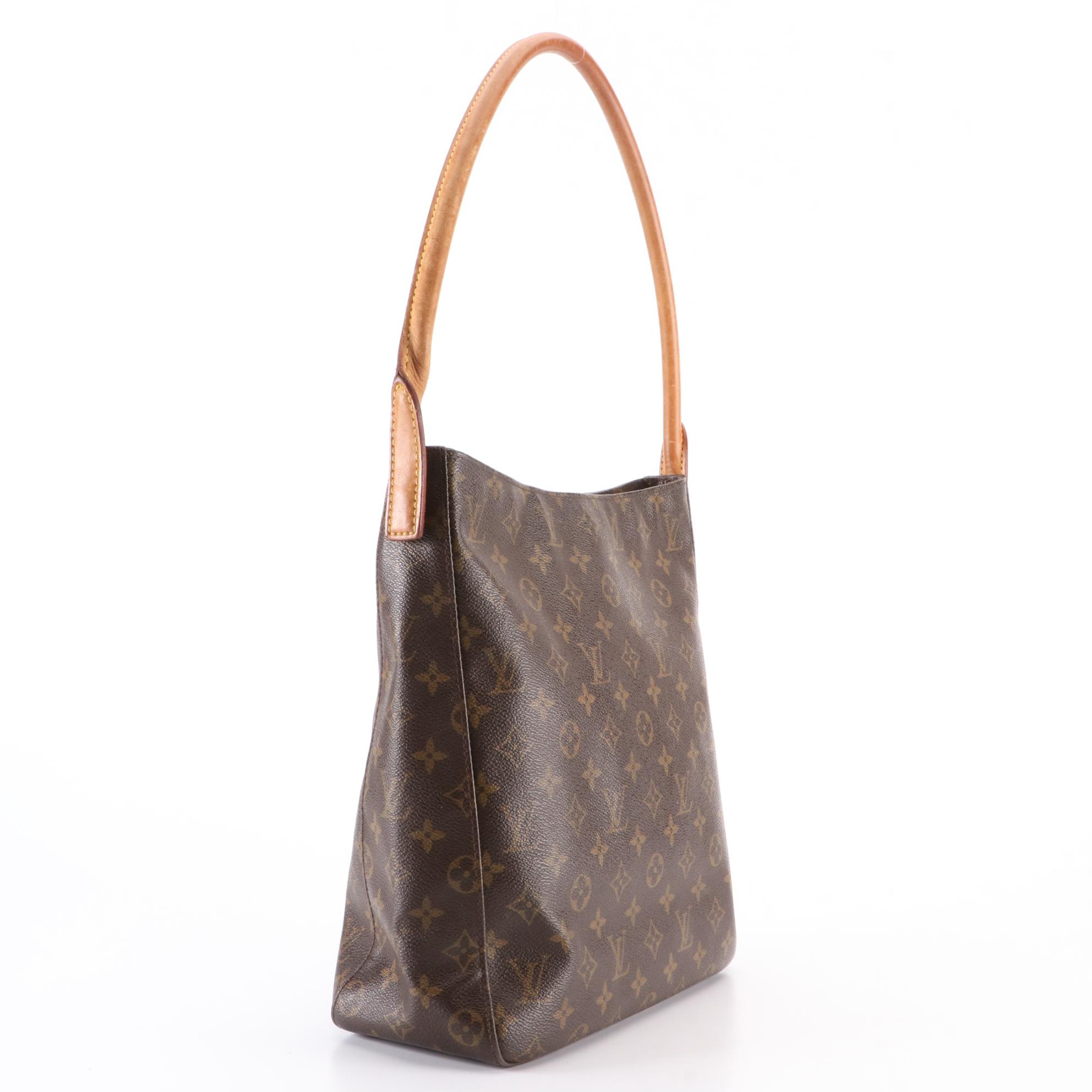 Louis Vuitton Looping in Monogram Canvas and Vachetta Leather