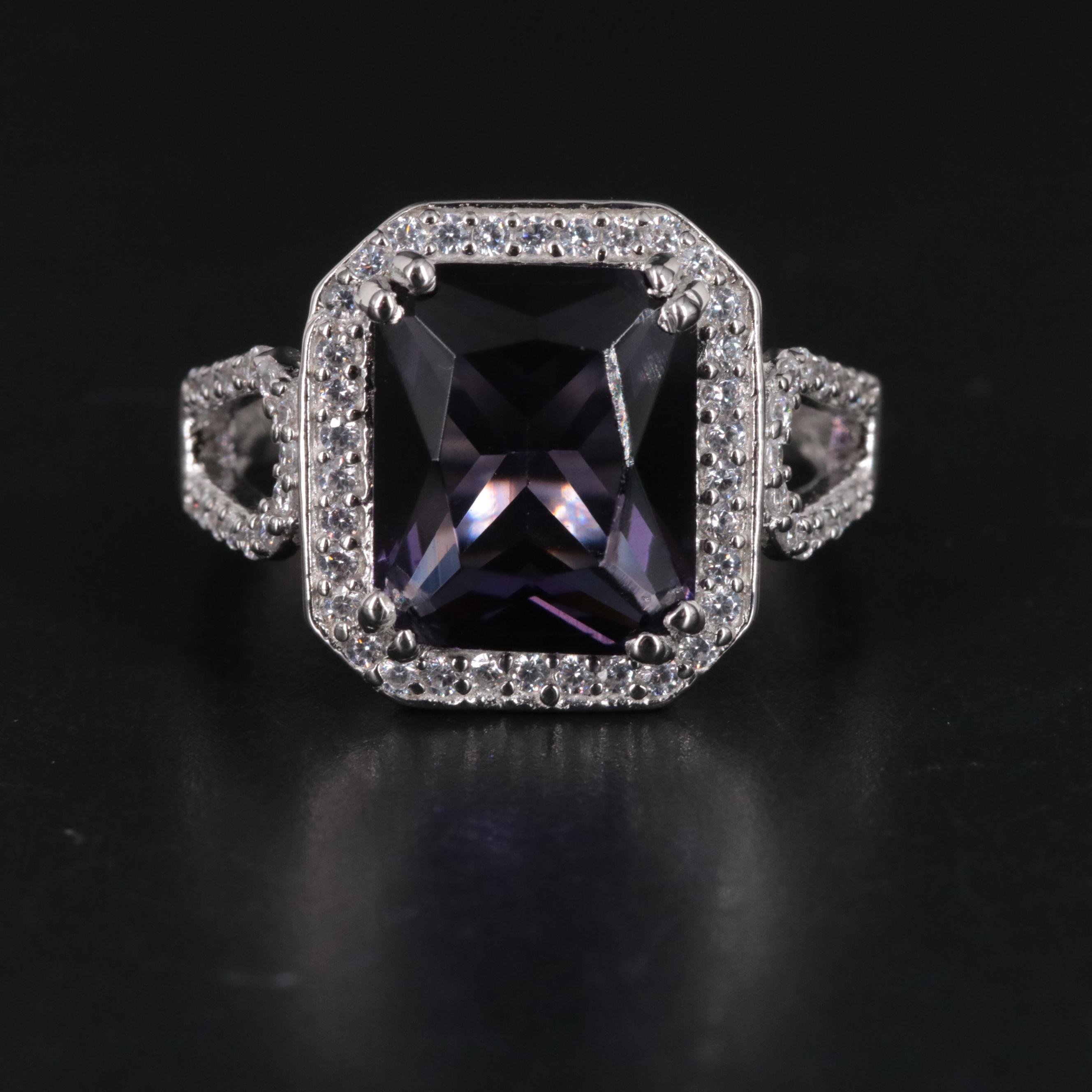 Sterling Silver Amethyst Ring