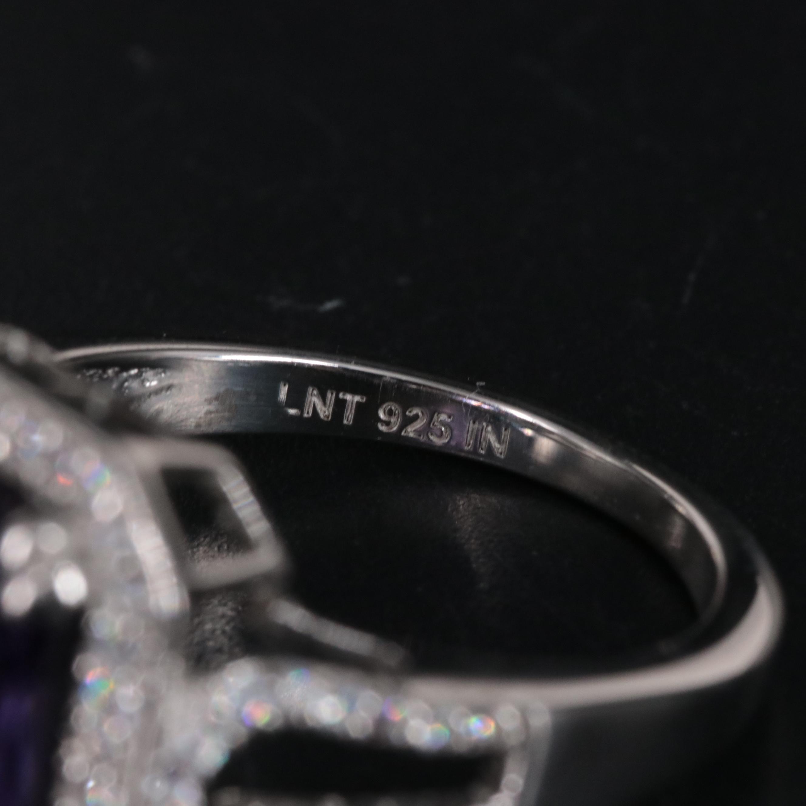 Sterling Silver Amethyst Ring