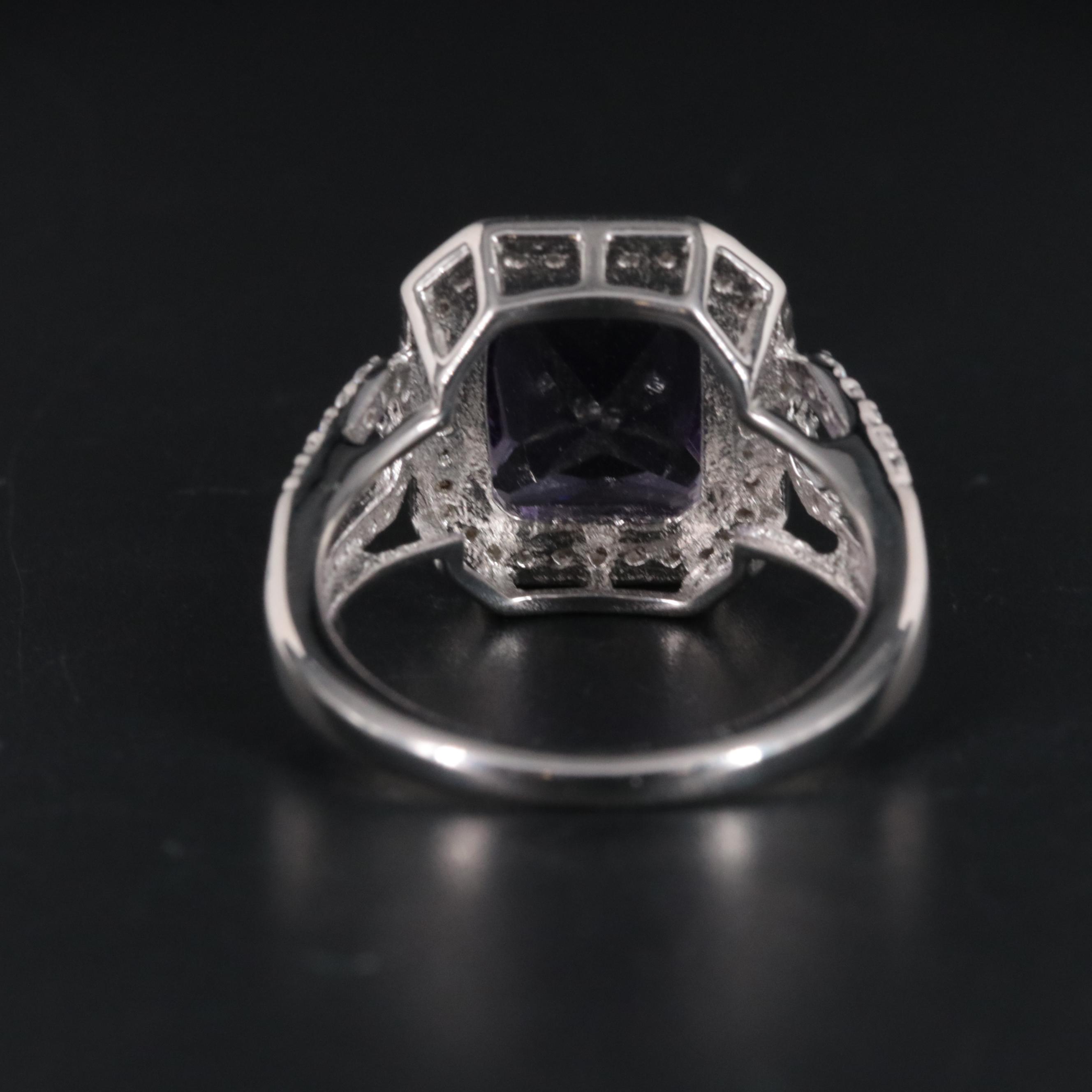 Sterling Silver Amethyst Ring