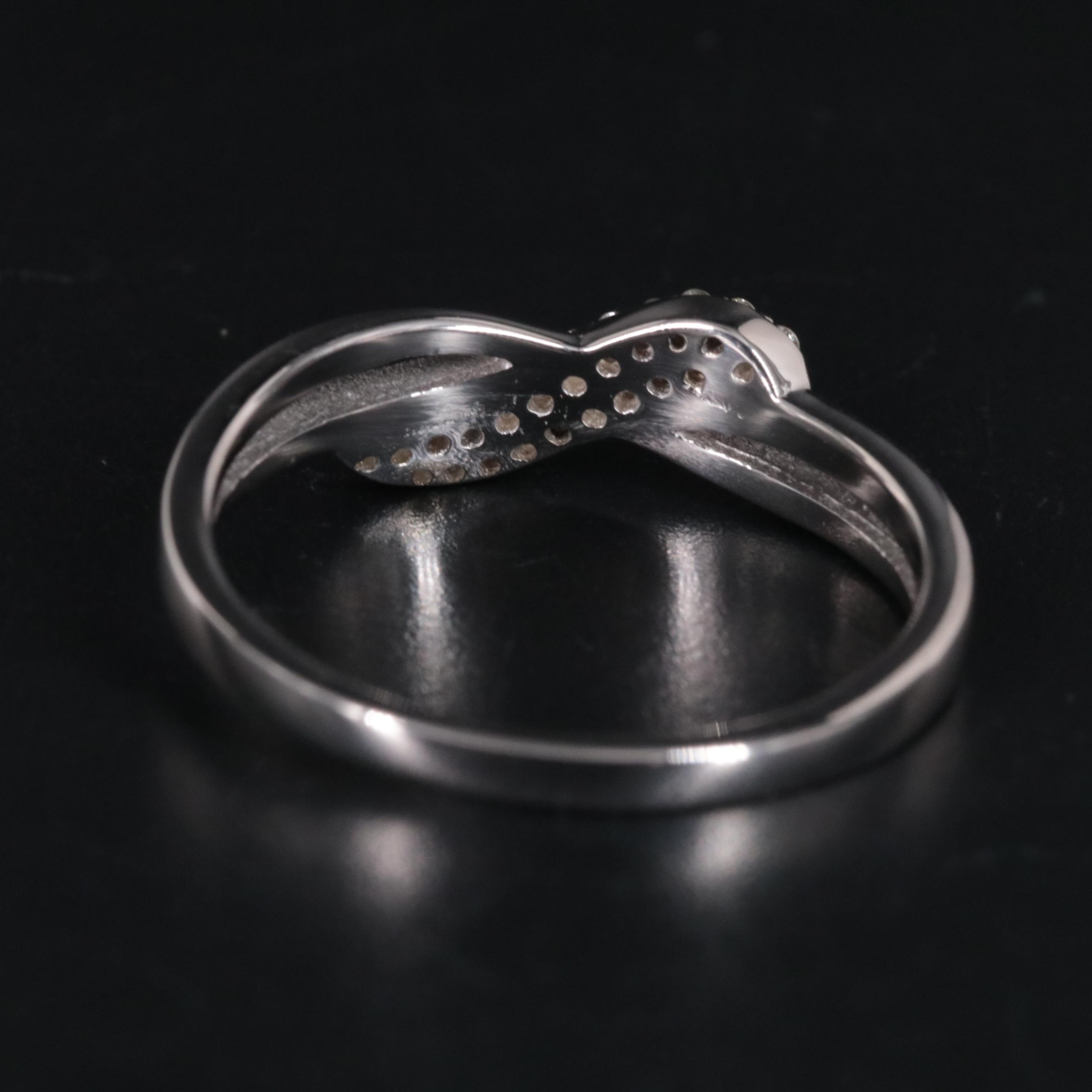 Sterling Diamond Band