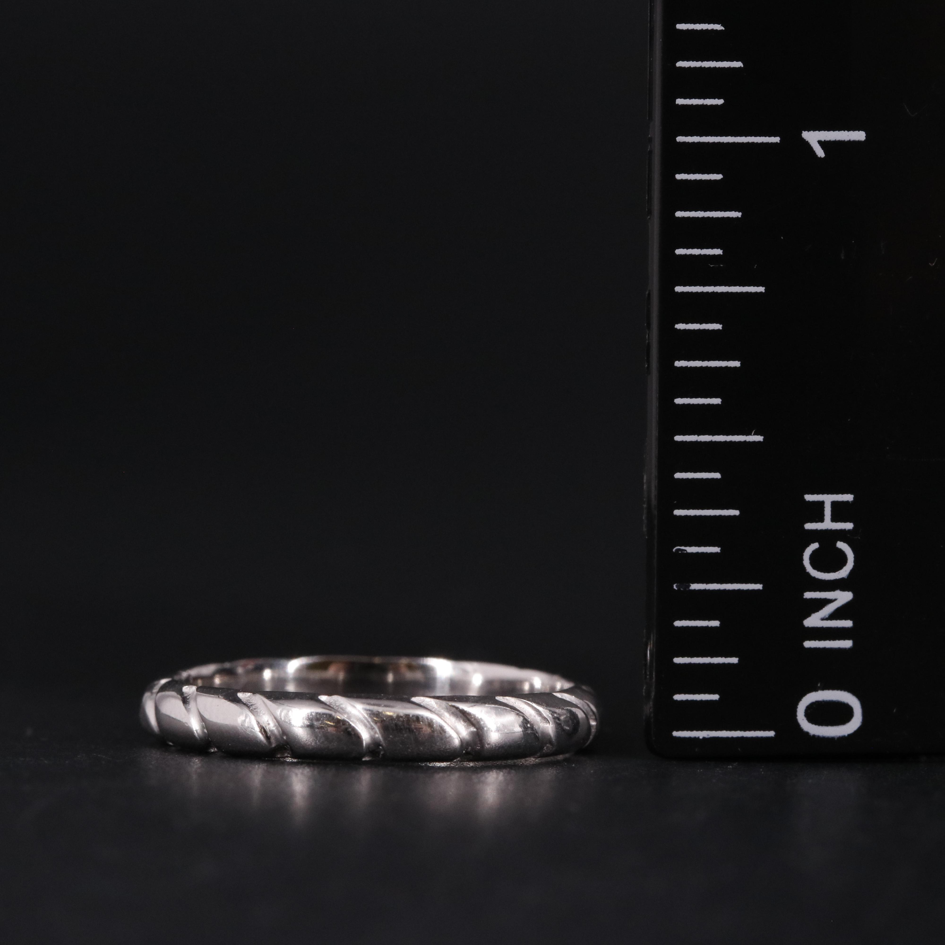 Sterling Silver Band