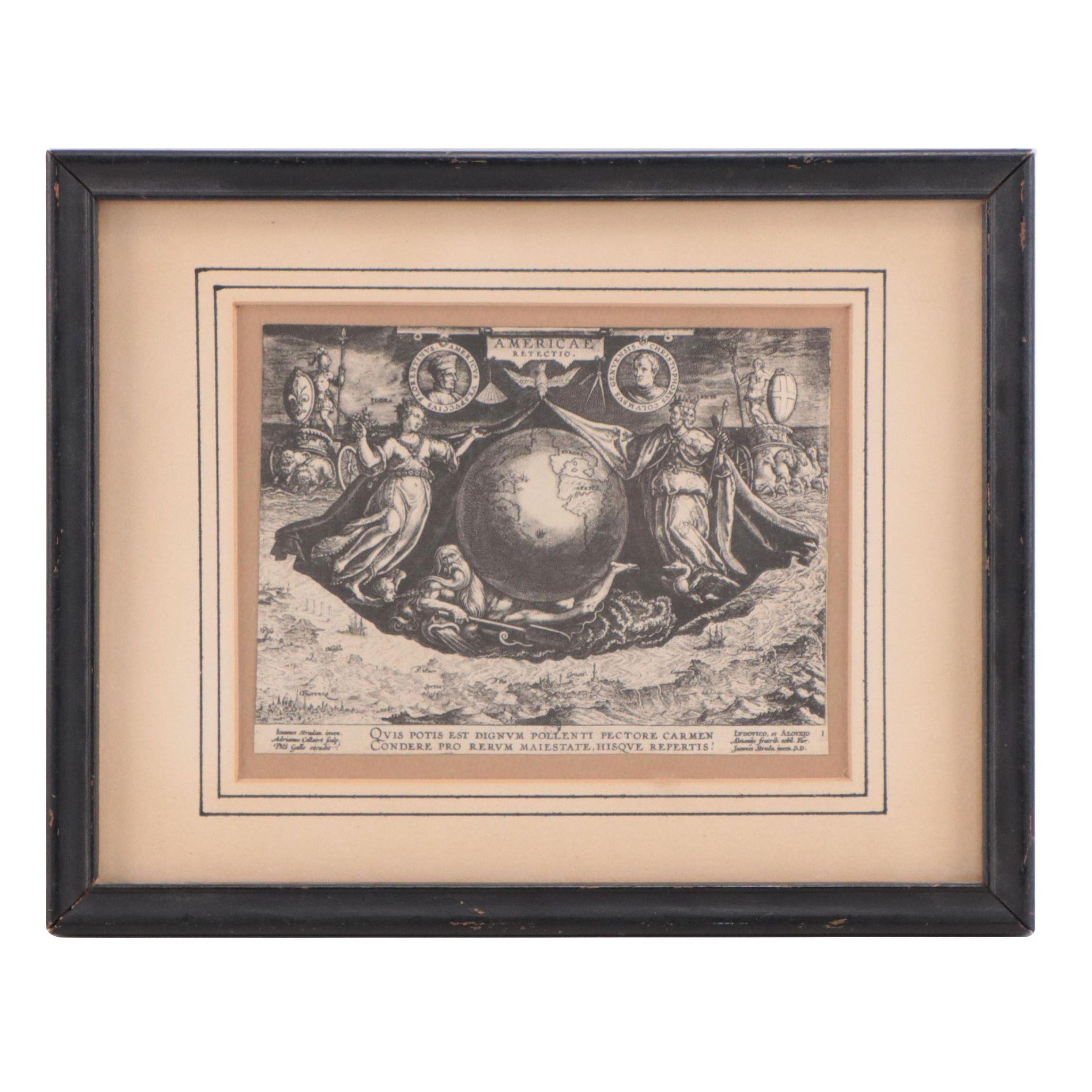 Assortment of Lithographs After Jan van der Straet and More