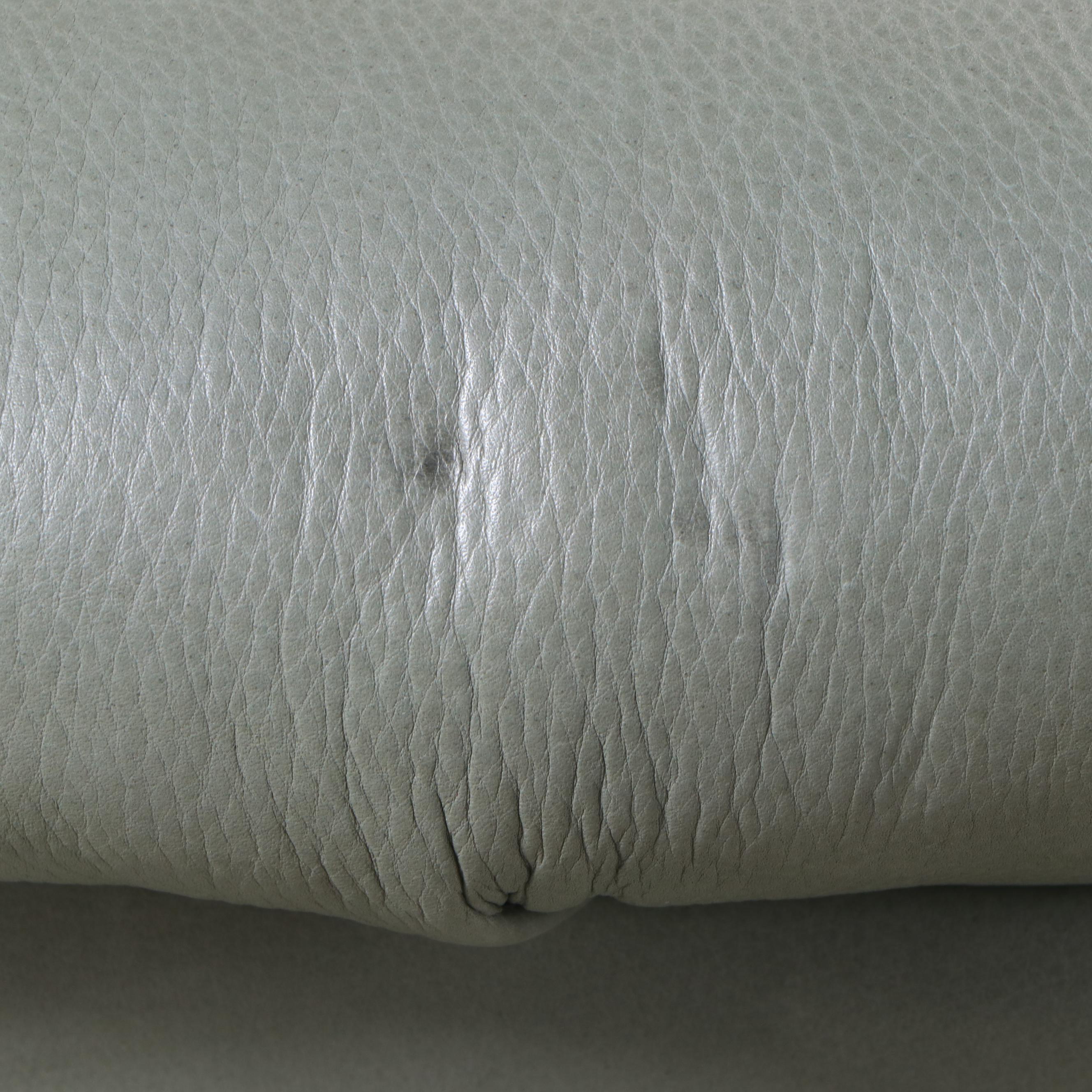 Century Tufted Leather Swivel Lounge Chair