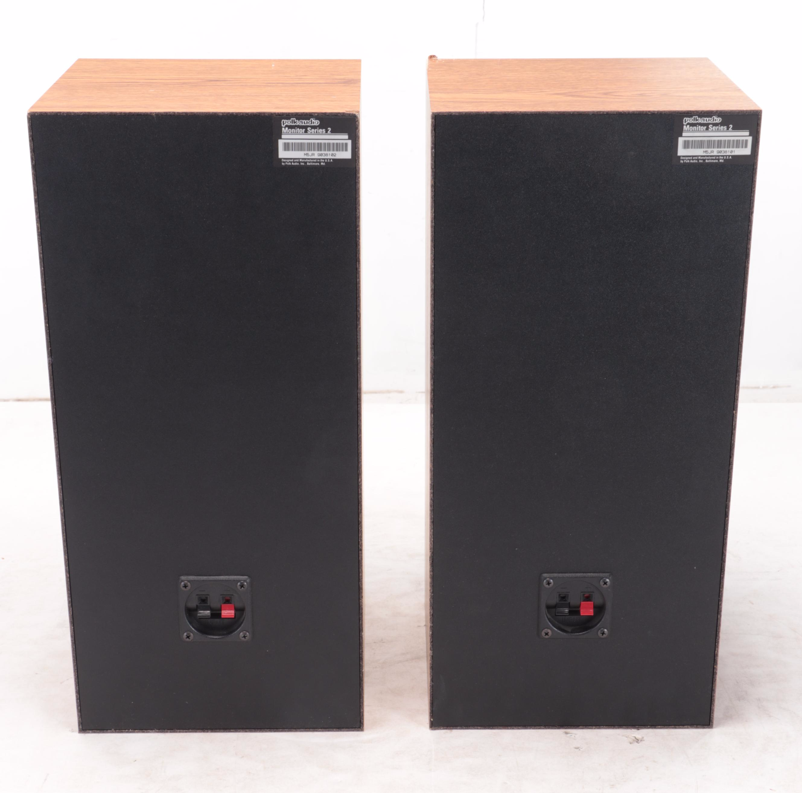 Onkyo A-RV400 Amplifier with Yamaha CD Player and Polk Audio Speakers