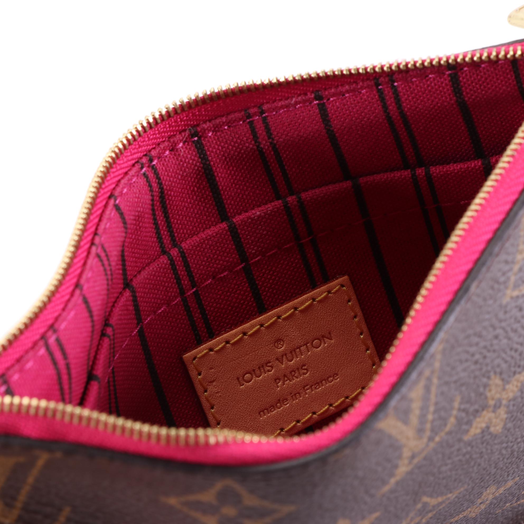 Louis Vuitton Neverfull Pochette in Monogram Canvas