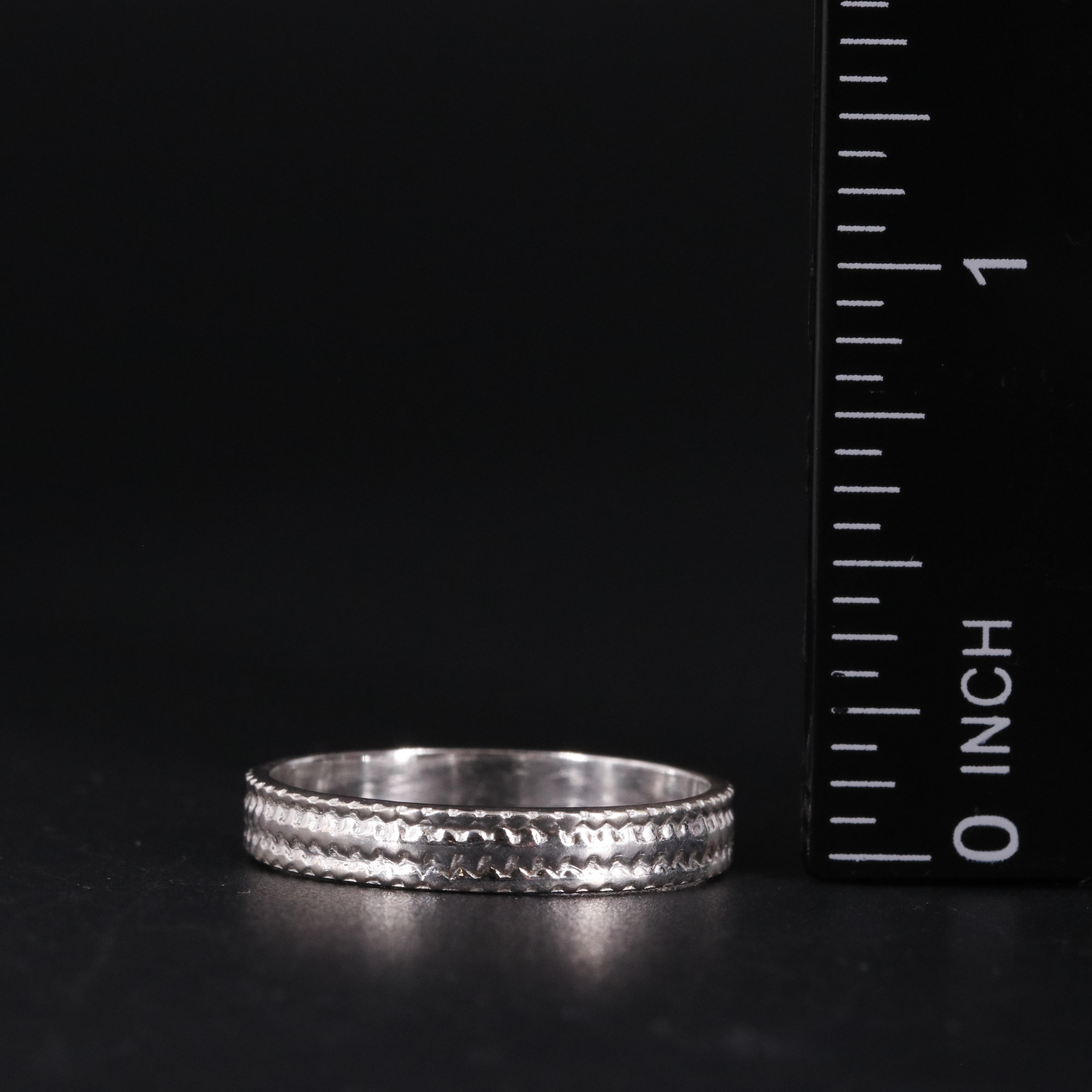 Sterling Silver Band