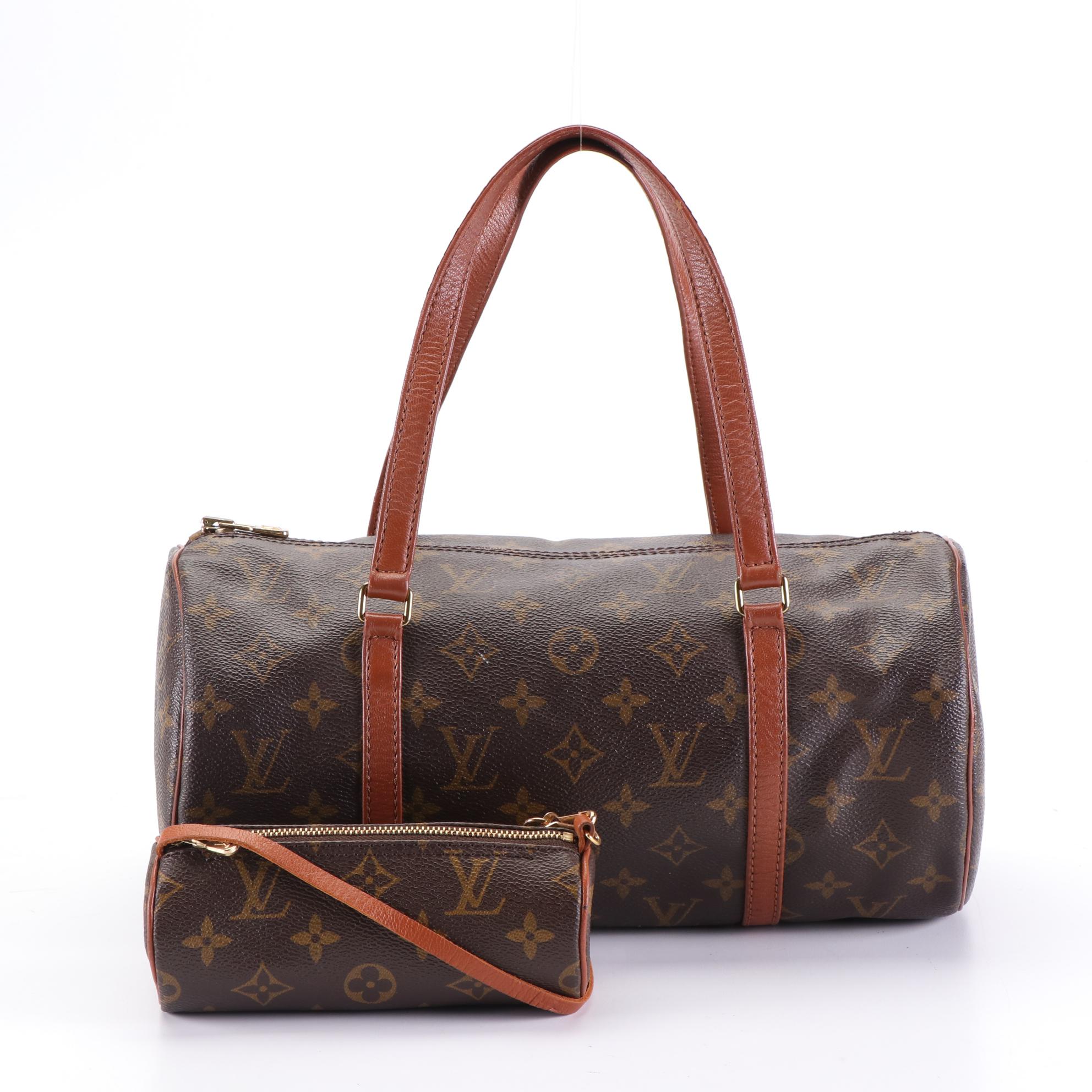 Louis Vuitton Papillon 30 in Monogram Canvas with Pochette
