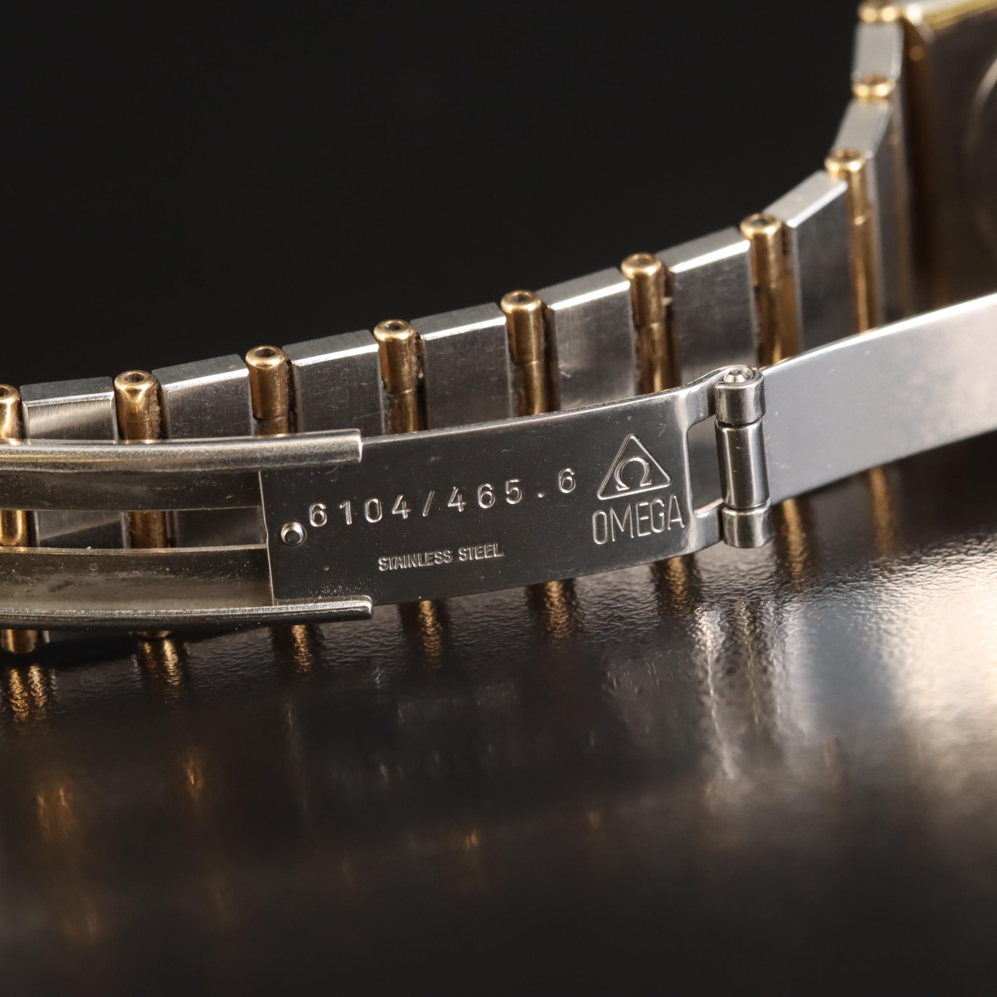 1993 Omega Constellation 18K and Stainless Steel Diamond Watch