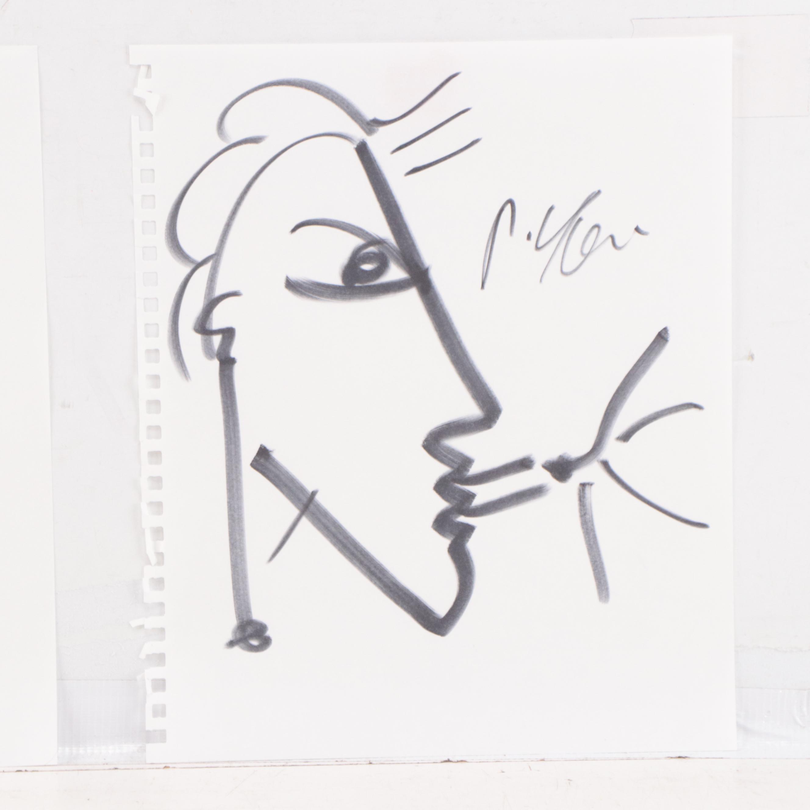 Peter Keil Ink Portraits