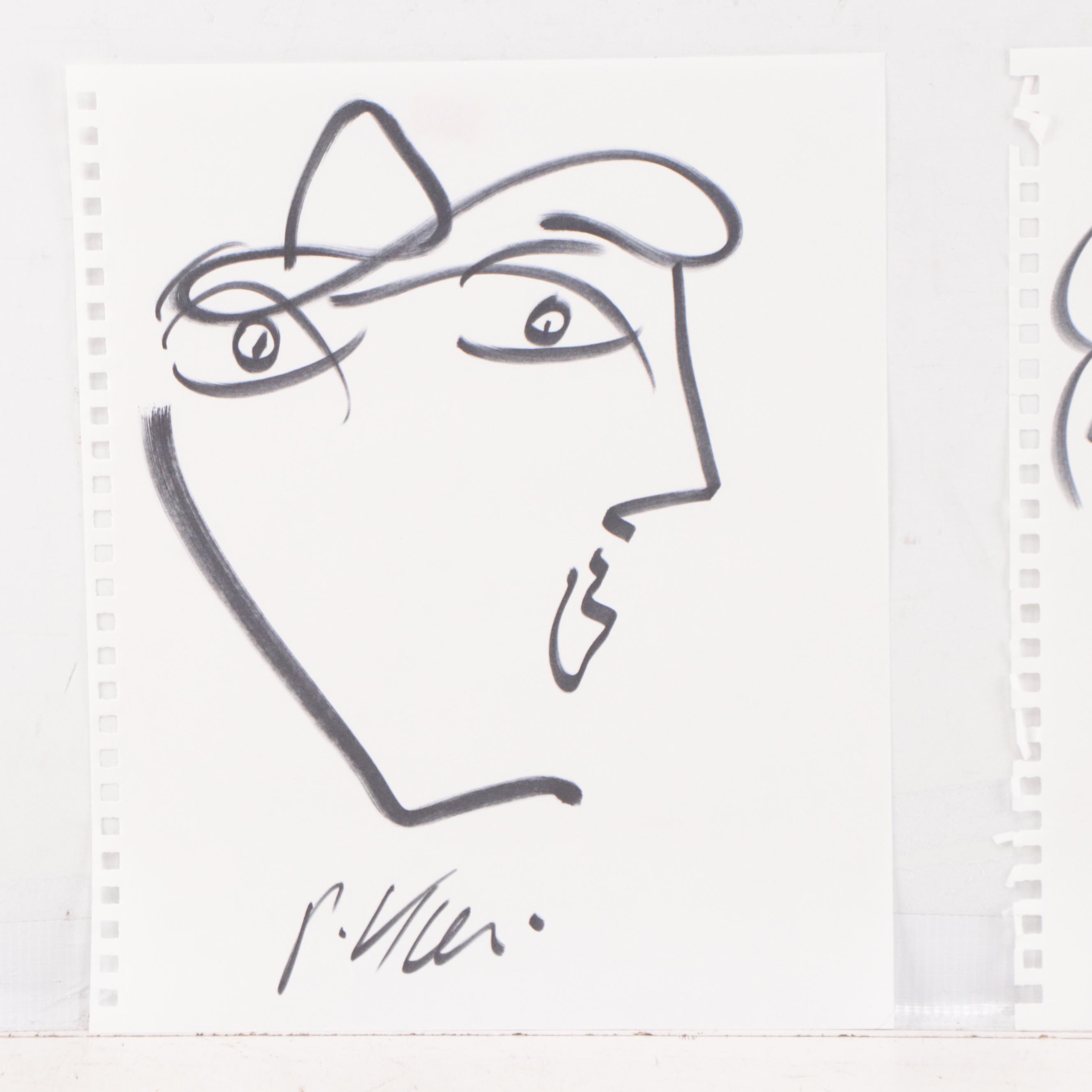 Peter Keil Ink Portraits