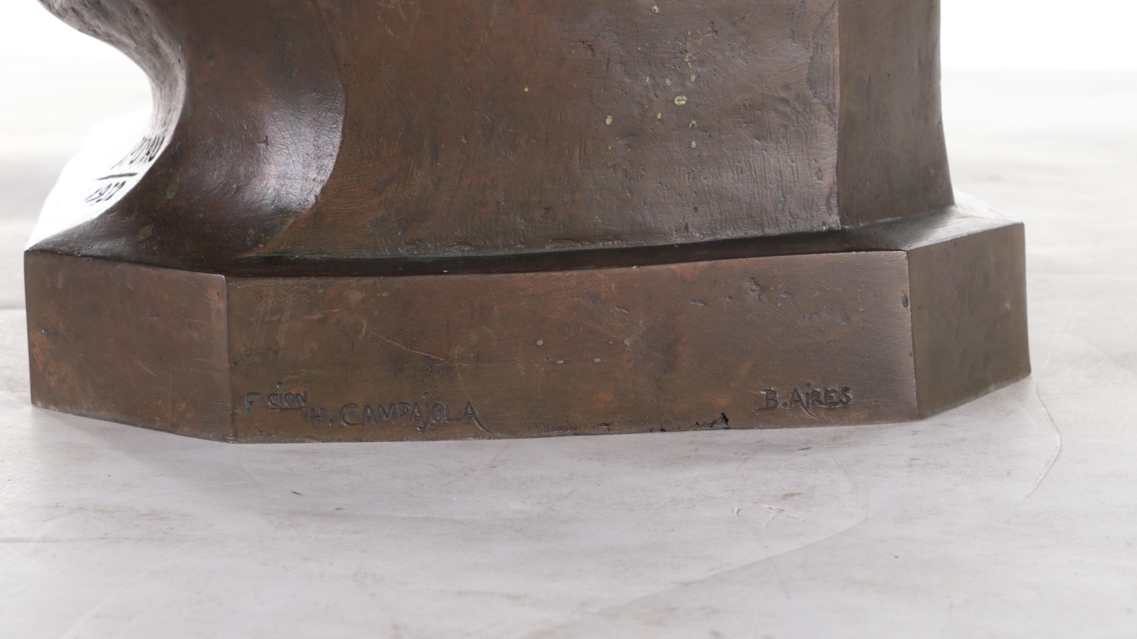 Bronze Bust of a Man, 1932