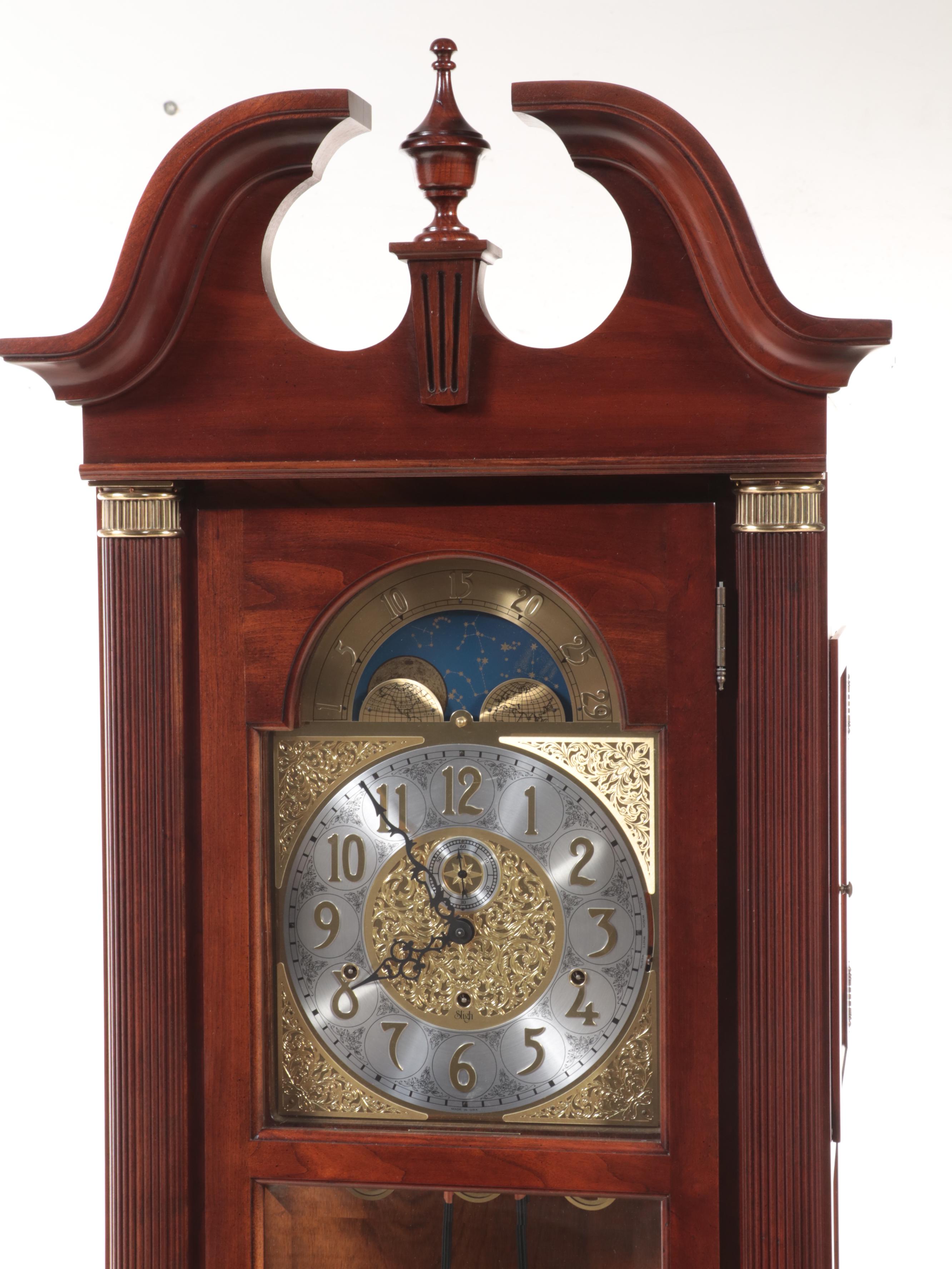 Sligh Colonial Style Grandfather Clock