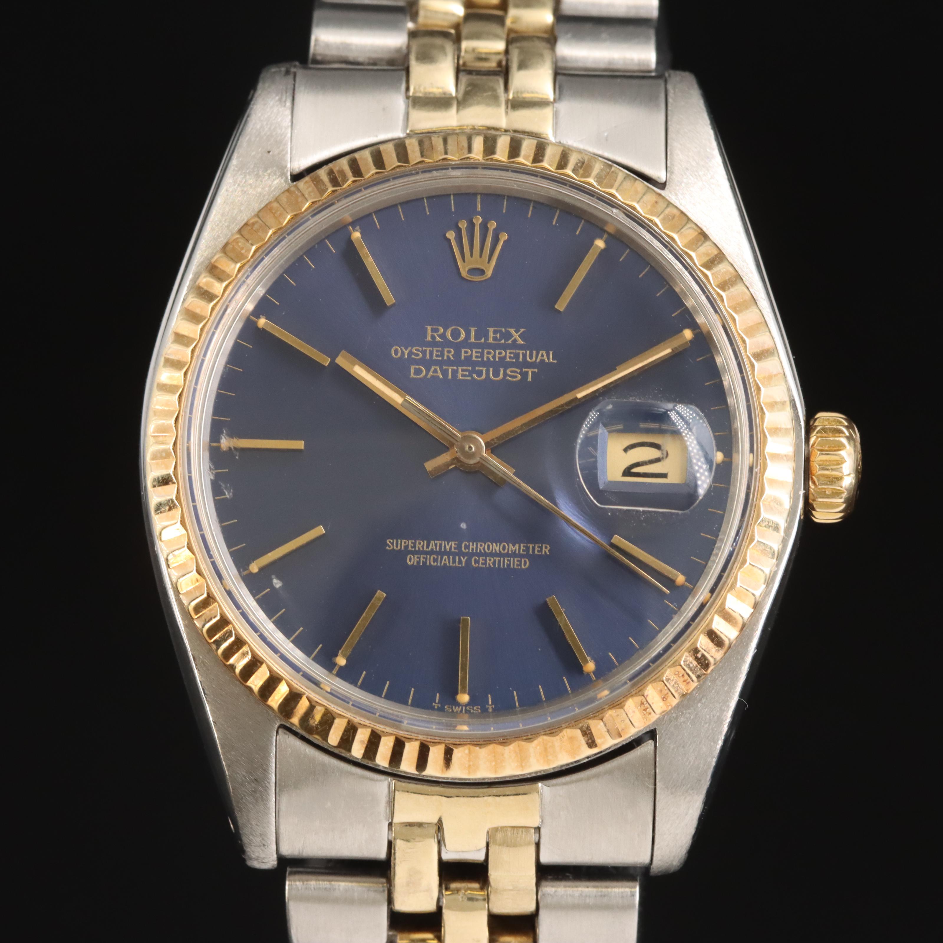 1977 Rolex Oyster Perpetual Datejust Watch