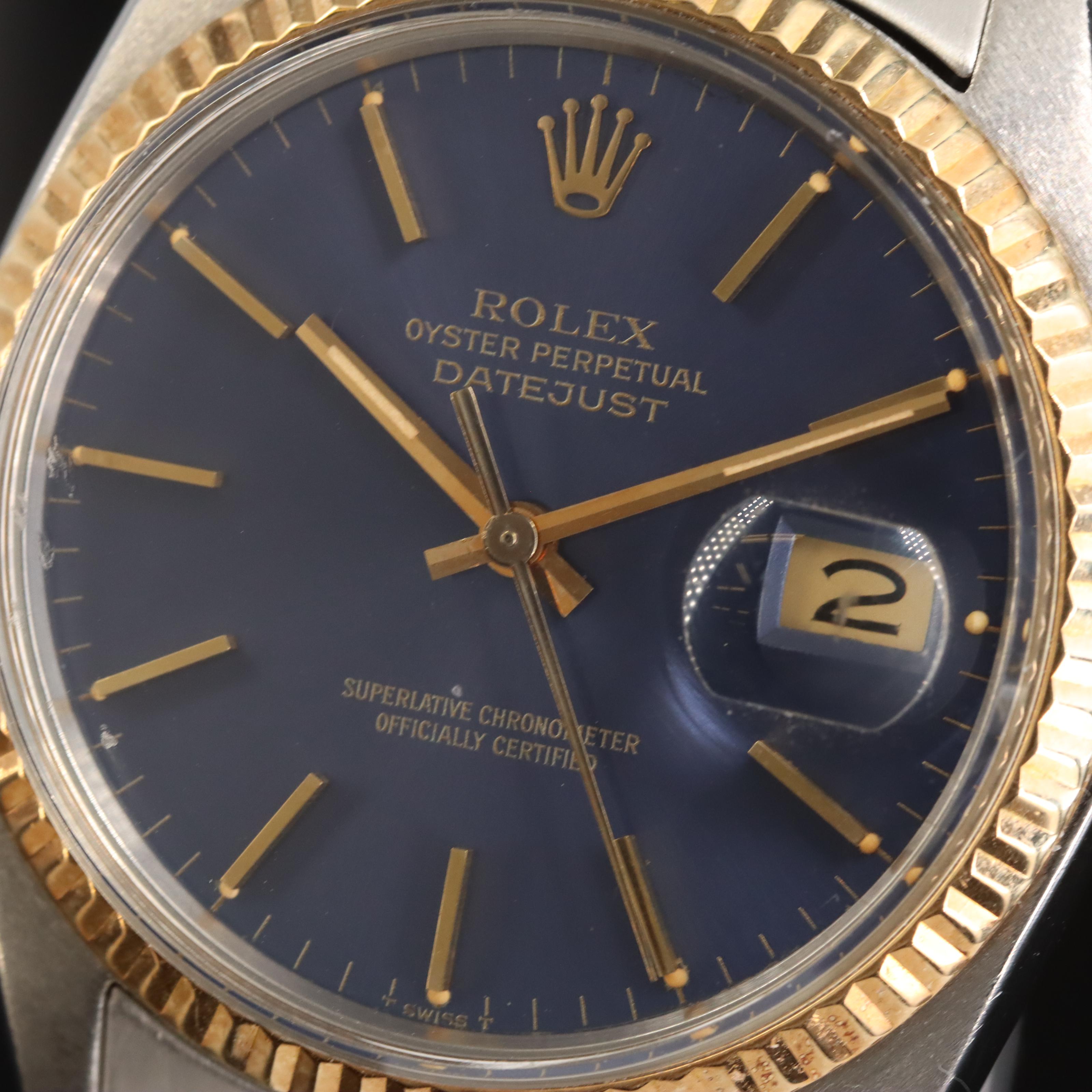 1977 Rolex Oyster Perpetual Datejust Watch