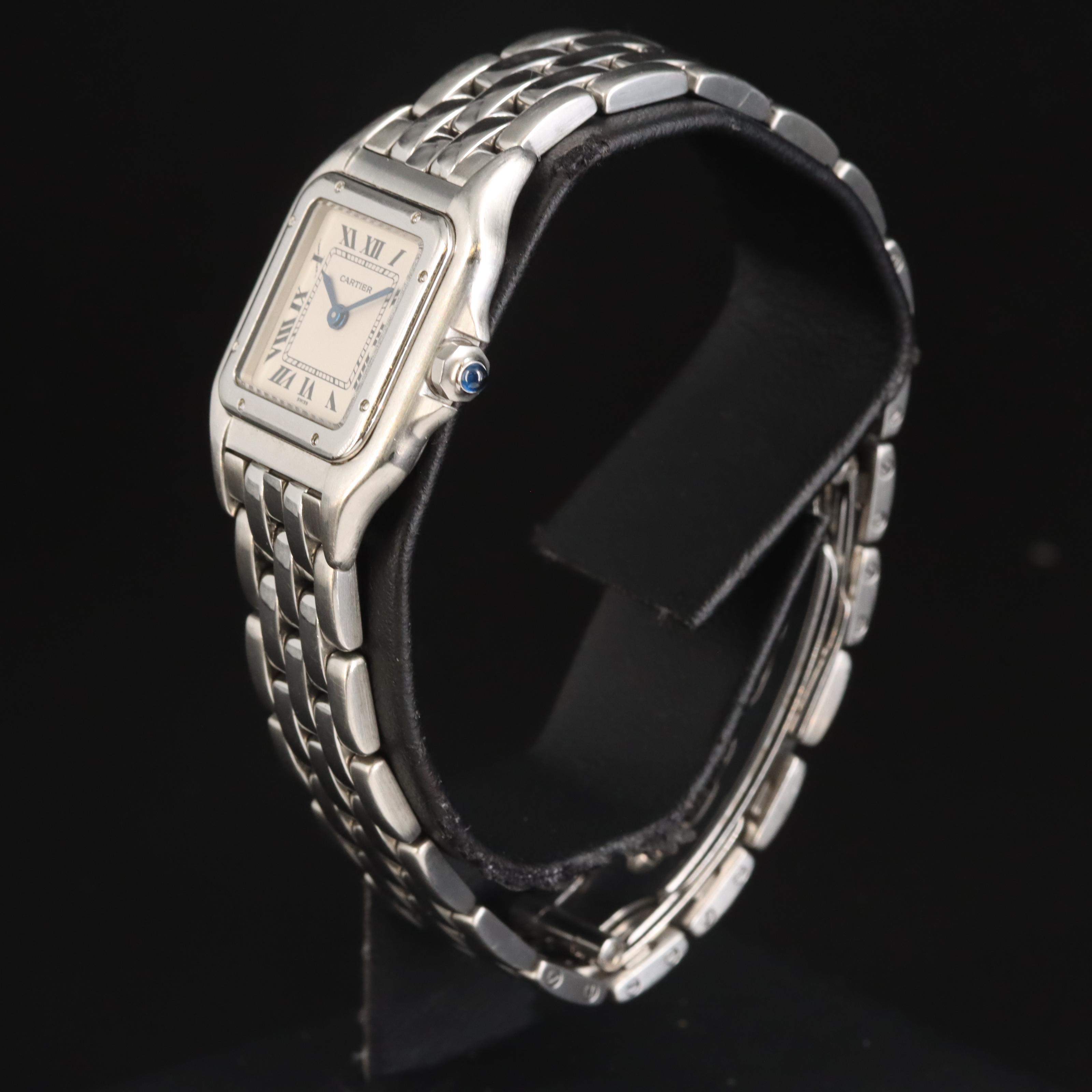 Cartier Panthere de Cartier Stainless Steel Watch