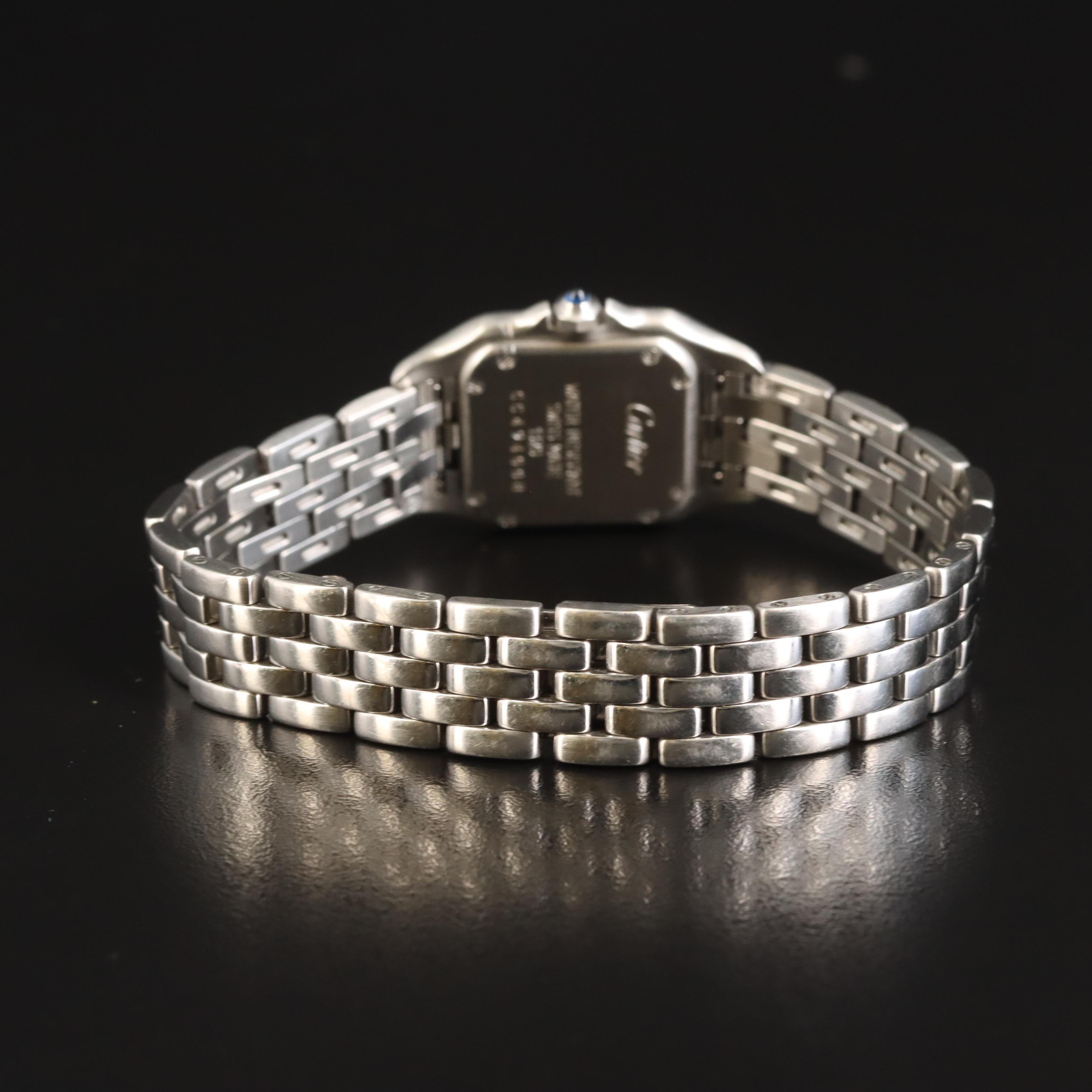 Cartier Panthere de Cartier Stainless Steel Watch