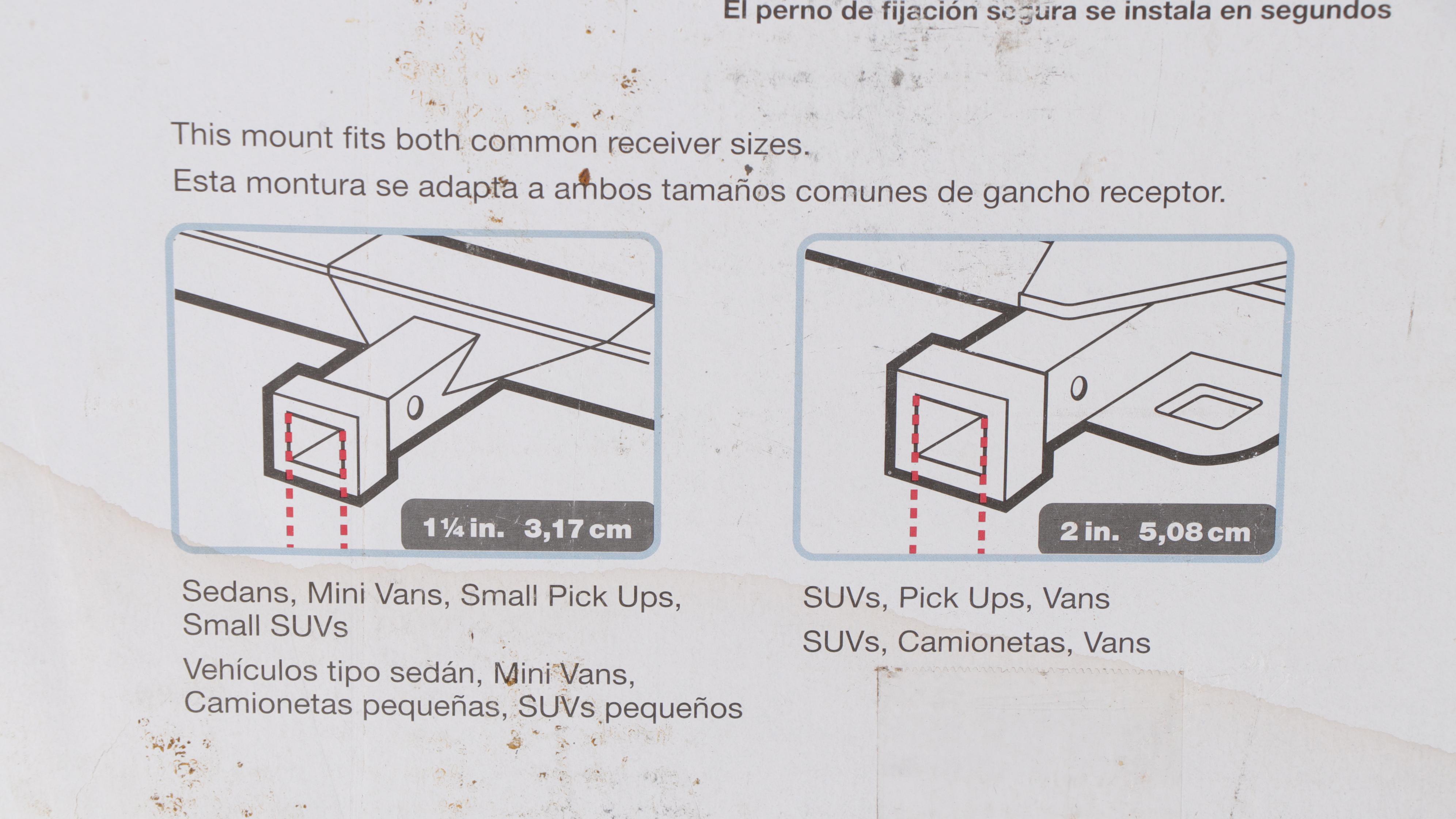 Bell Folding Four Bike Hitch Rack