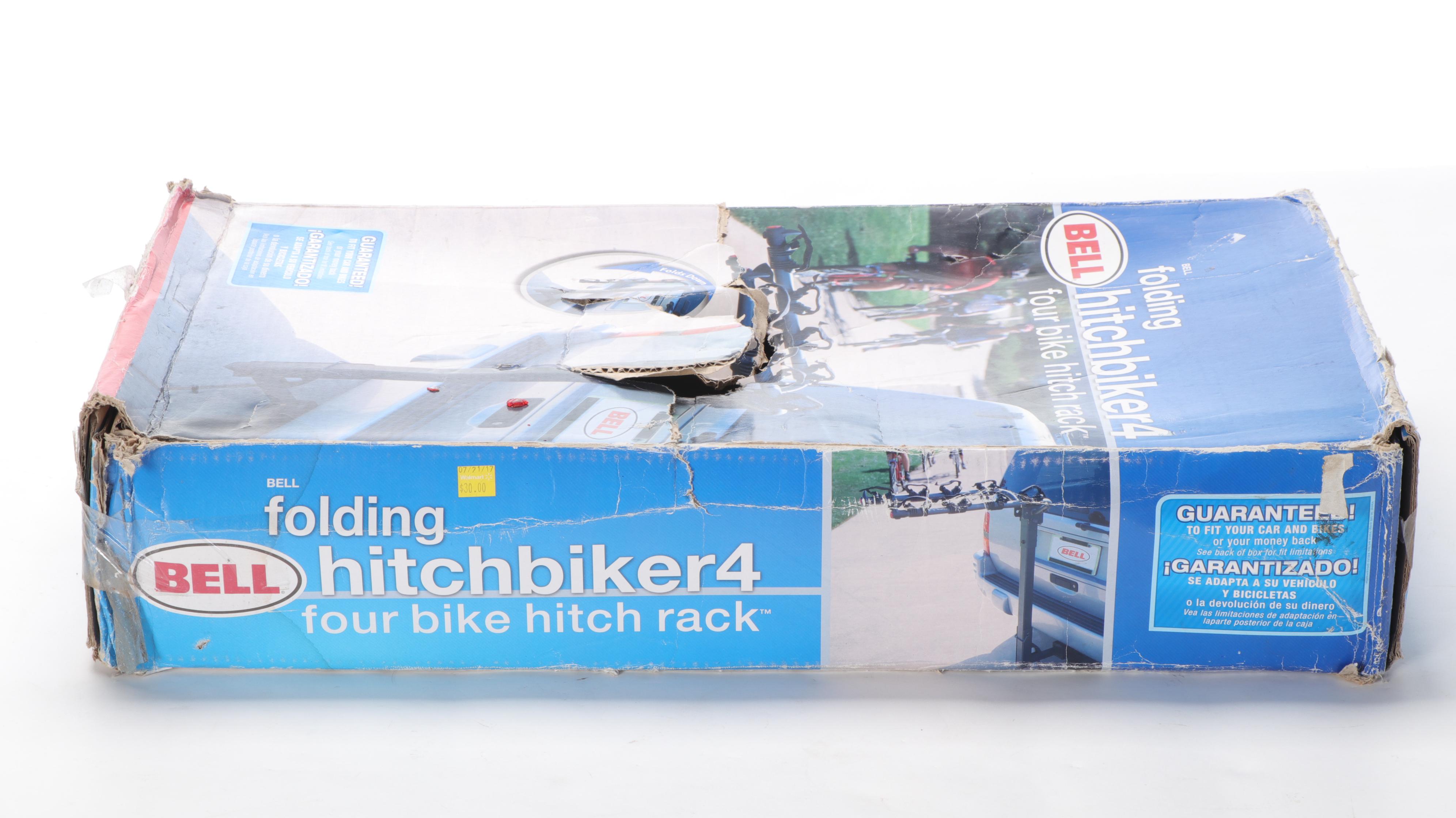 Bell Folding Four Bike Hitch Rack