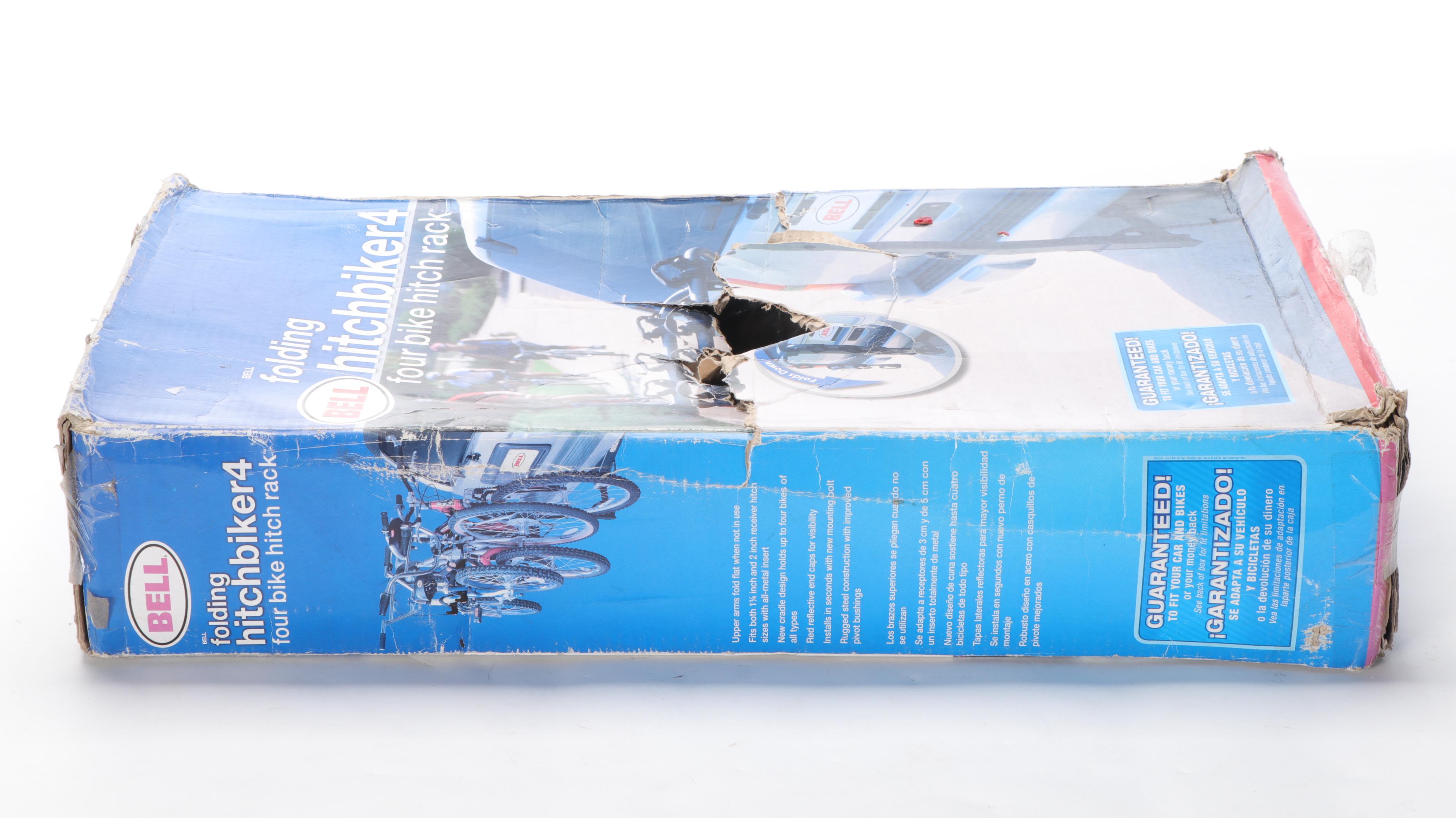 Bell Folding Four Bike Hitch Rack