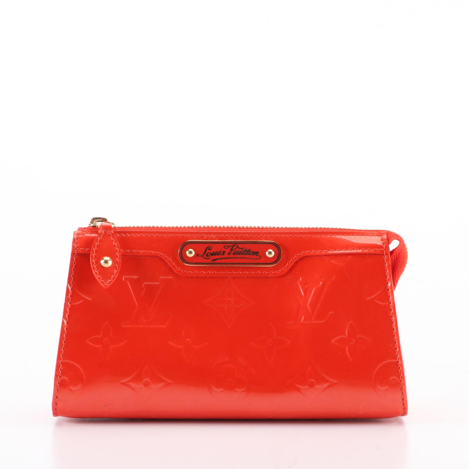 Louis Vuitton Trousse Cosmetic Pouch in Monogram Vernis Leather