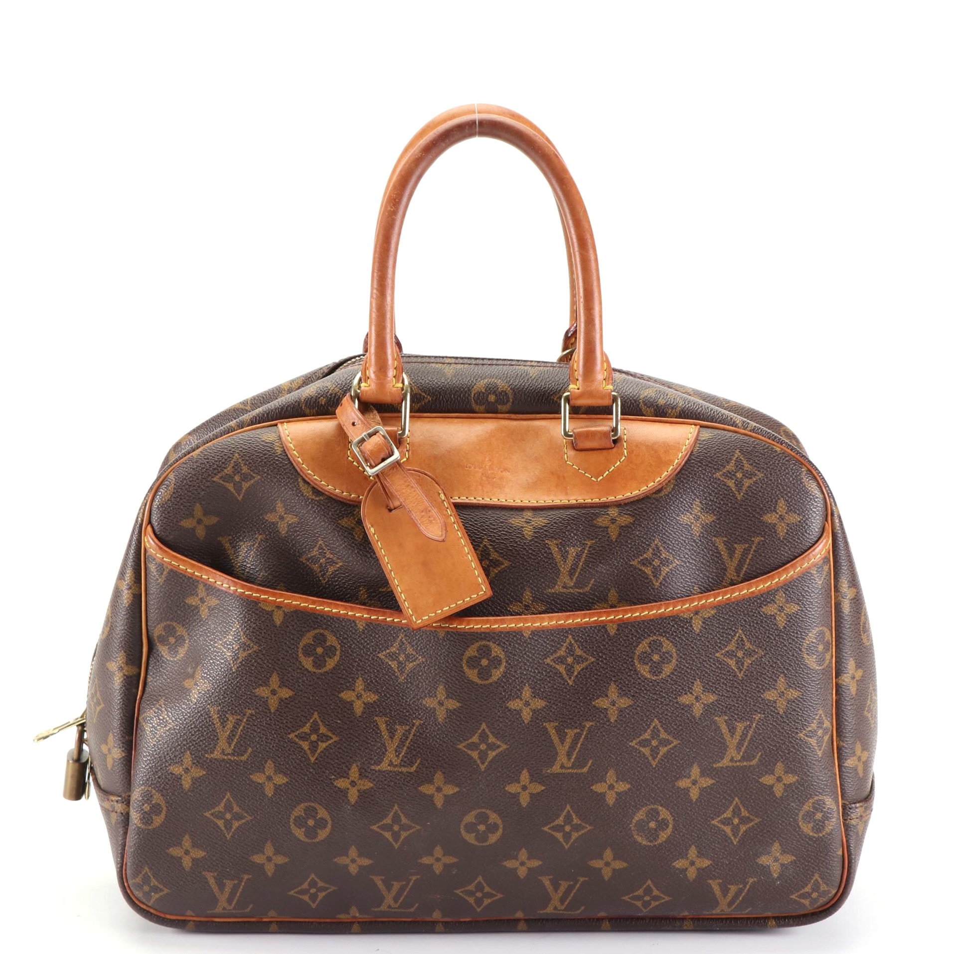 Louis Vuitton Deauville Bag in Monogram Canvas