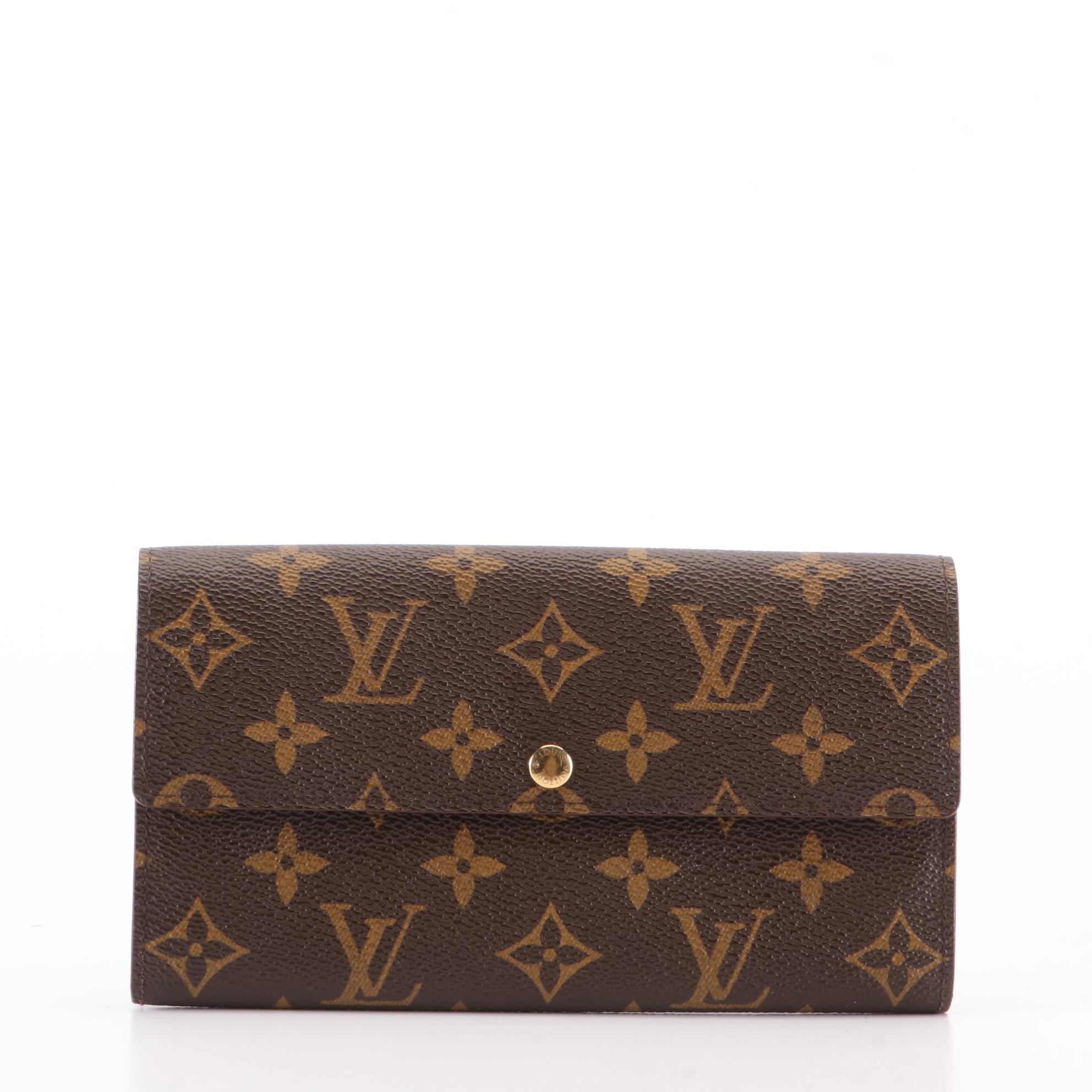 Louis Vuitton Sarah Wallet in Monogram Canvas