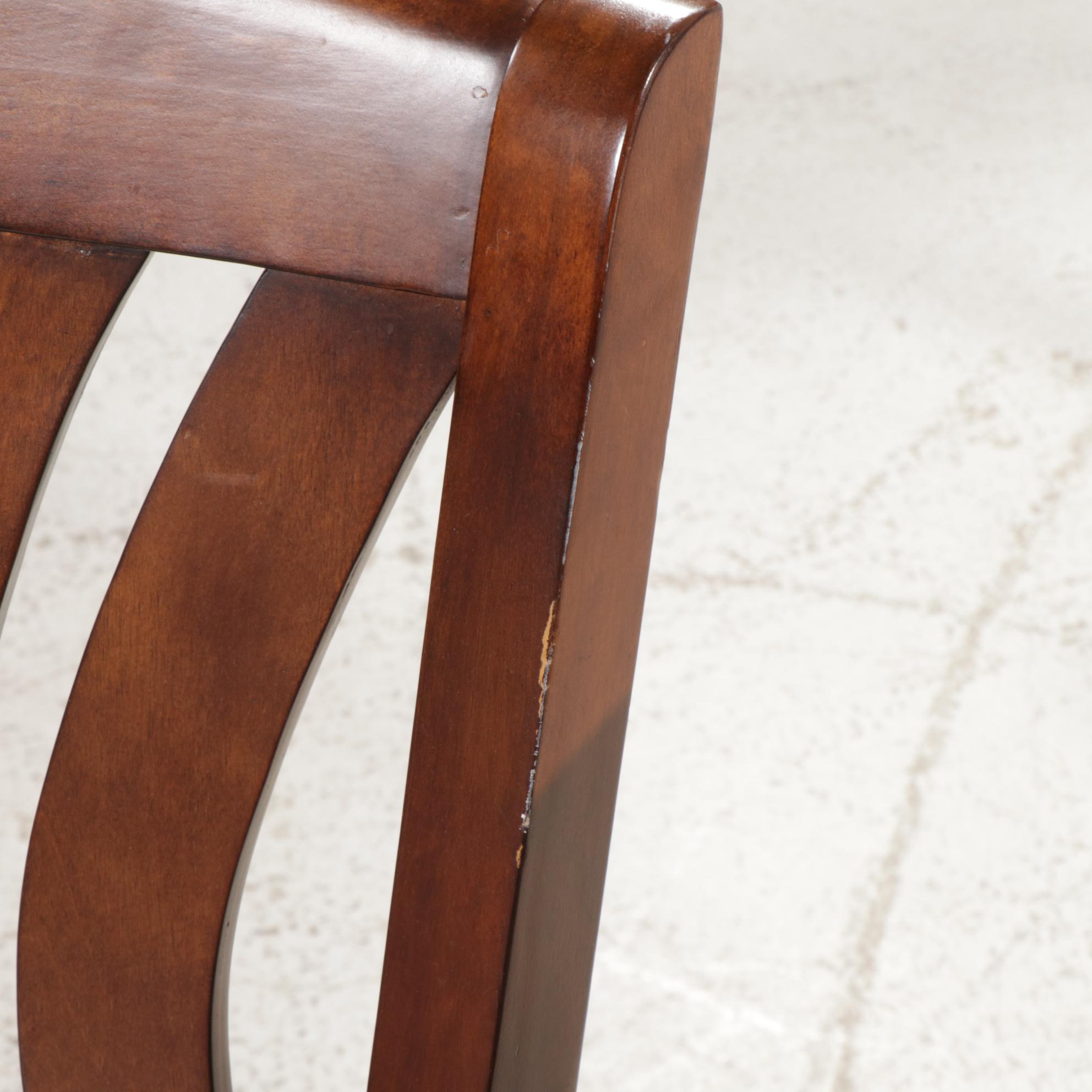 American Heritage Convertible Poker Table and Four Adjustable Rolling Armchairs