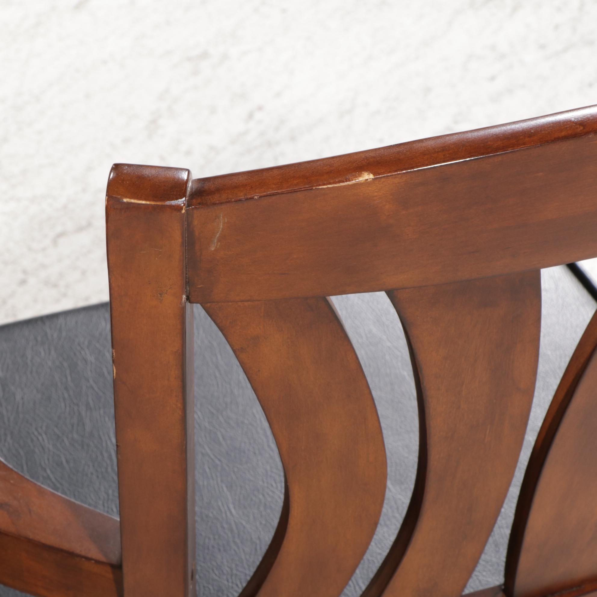 American Heritage Convertible Poker Table and Four Adjustable Rolling Armchairs