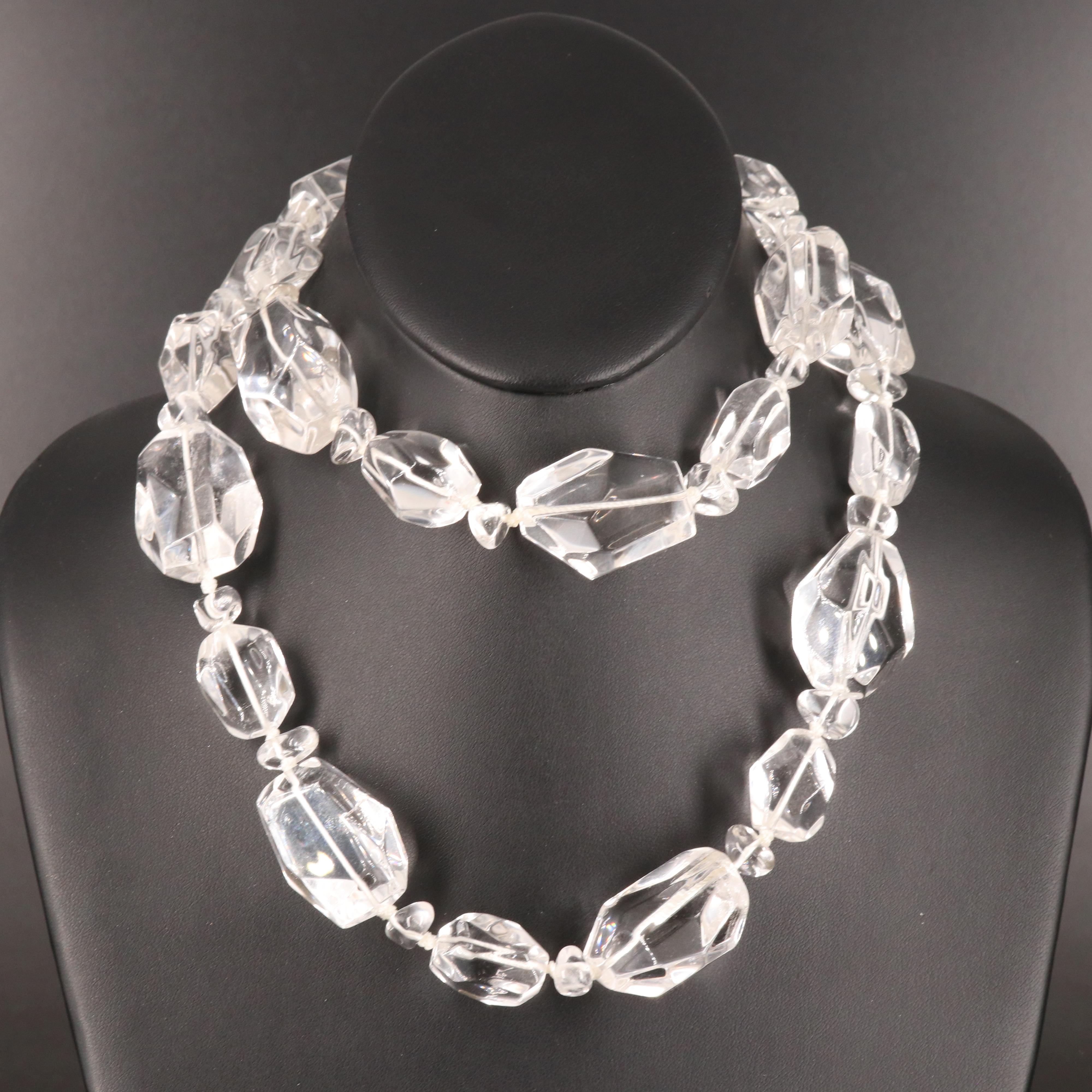 Sterling Quartz Necklace
