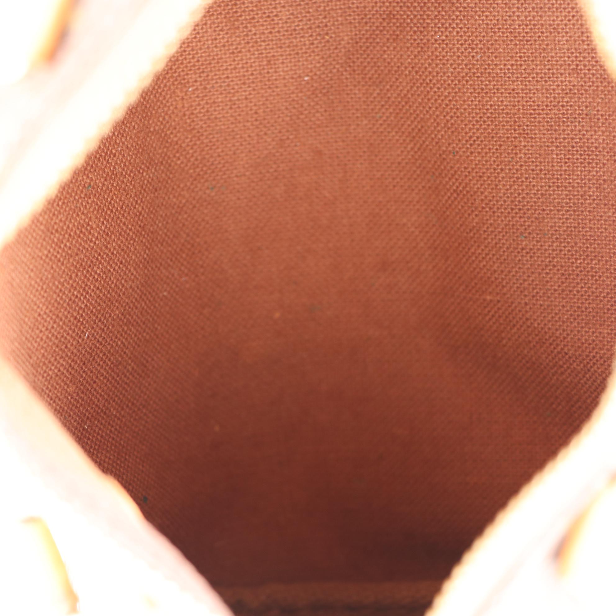 Louis Vuitton Mini Sac HL in Monogram Canvas and Vachetta Leather