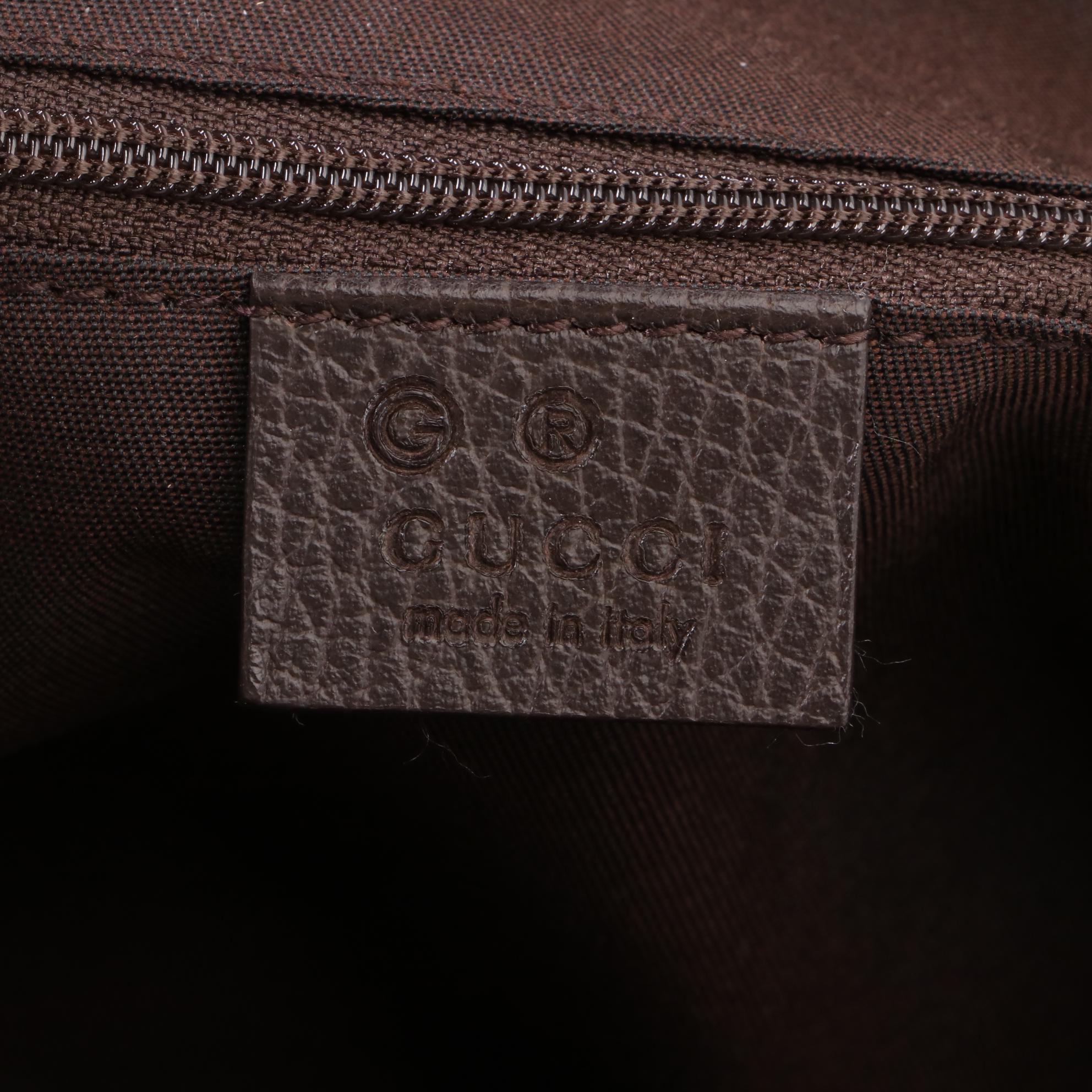 Gucci Leather Two-Way Handbag