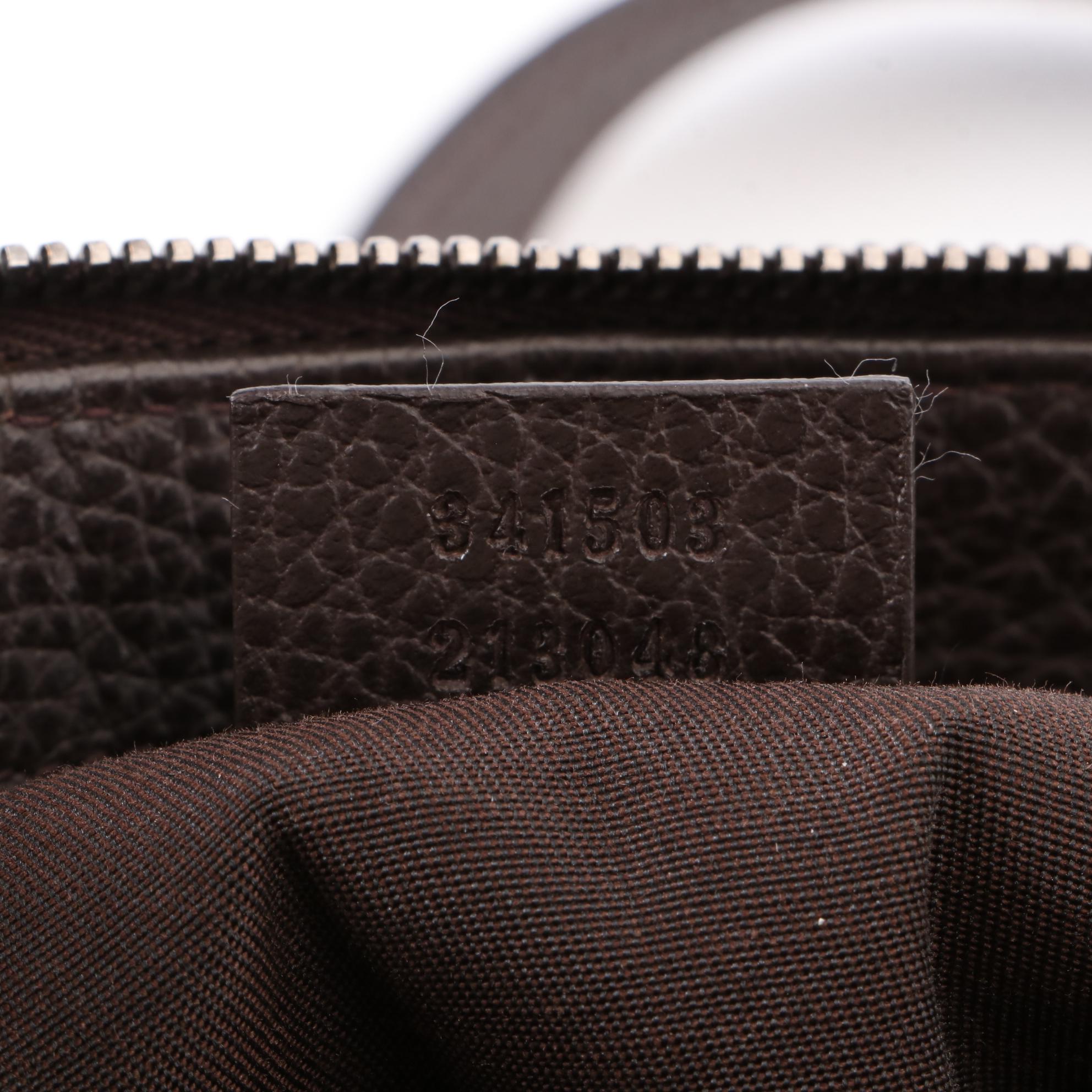 Gucci Leather Two-Way Handbag