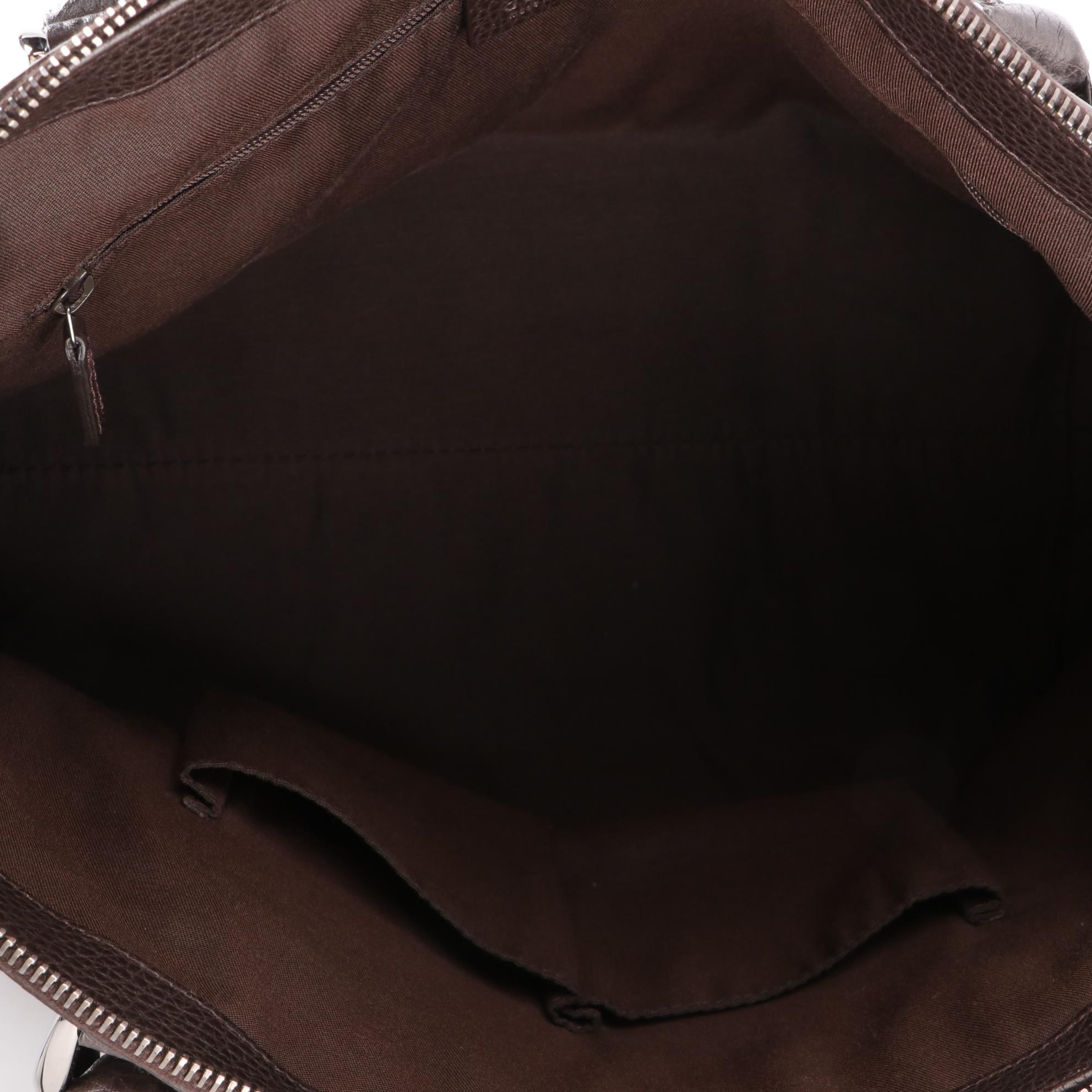 Gucci Leather Two-Way Handbag