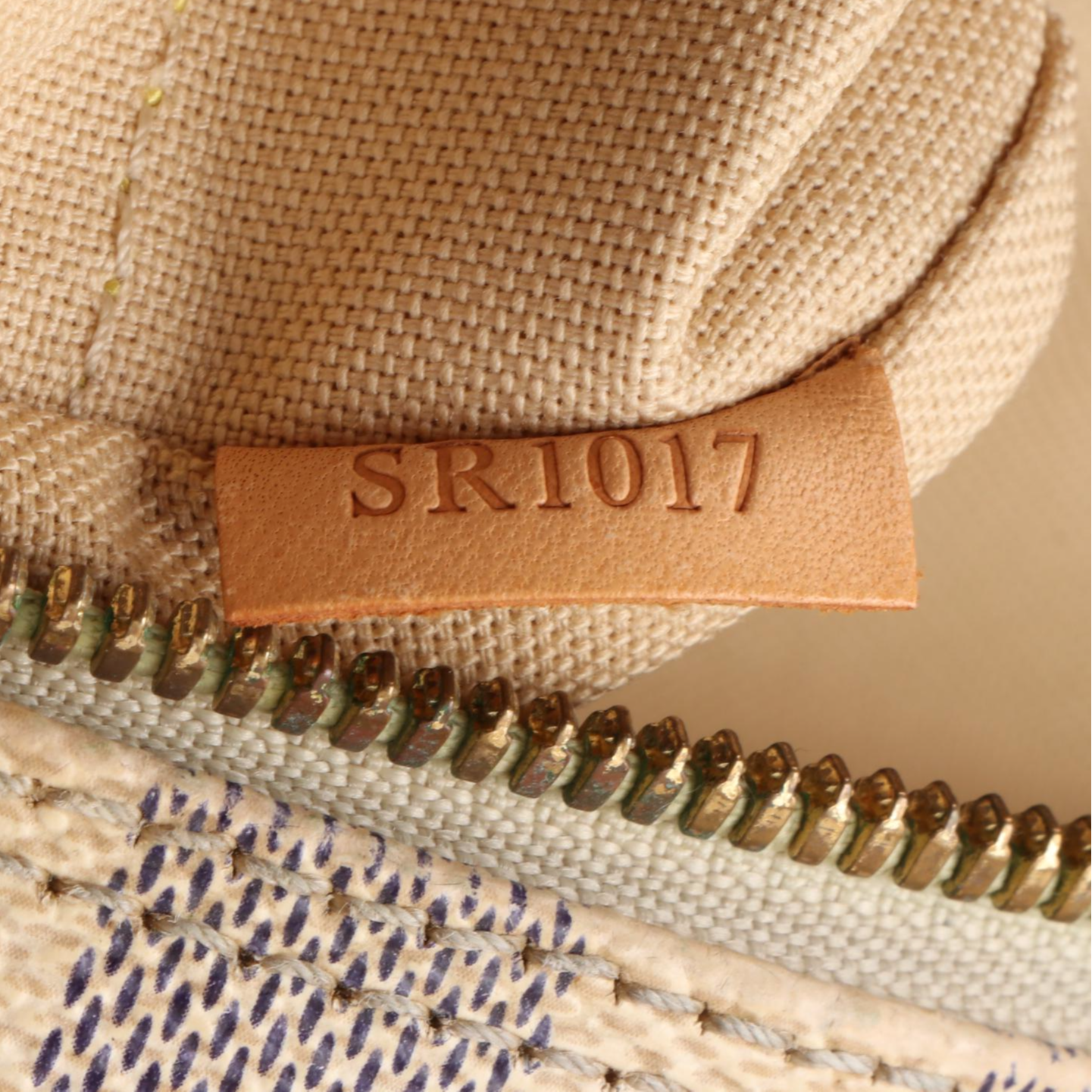 Louis Vuitton Naviglio Messenger Bag in Damier Azur Canvas