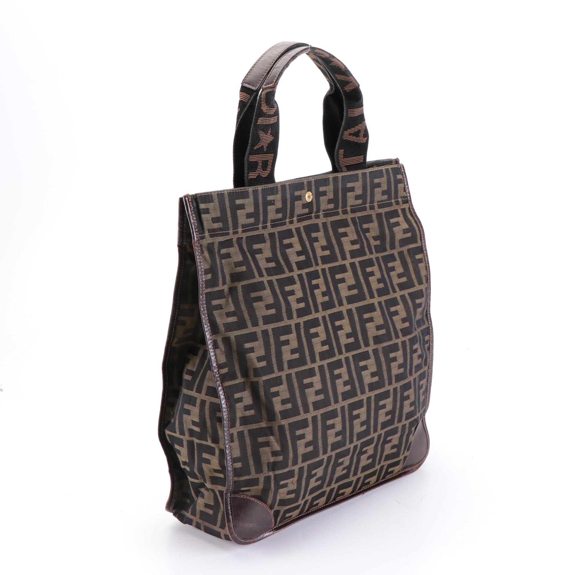 Fendi Zucca Tote Bag