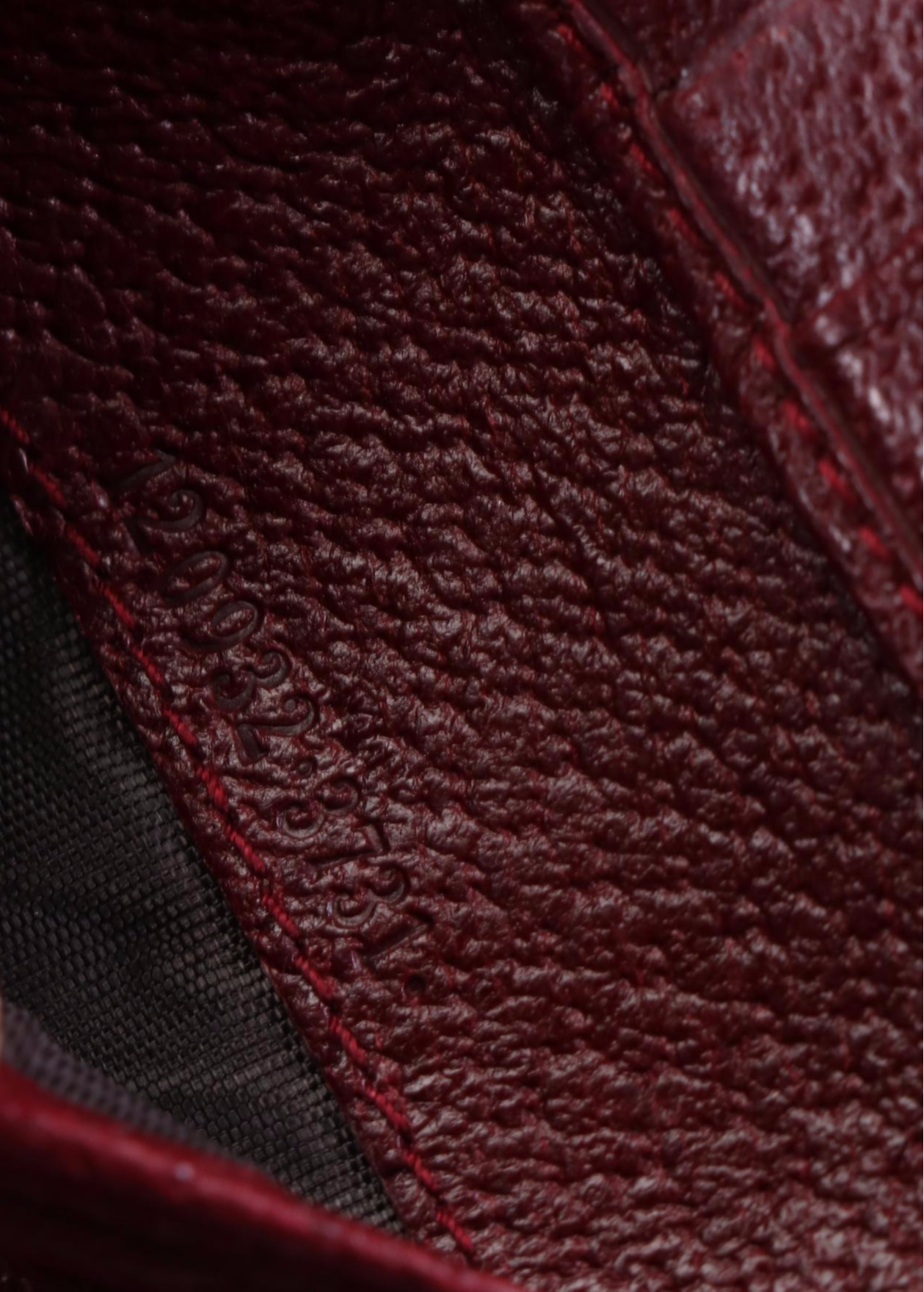 Gucci Compact Wallet in GG Canvas and Cinghiale Leather