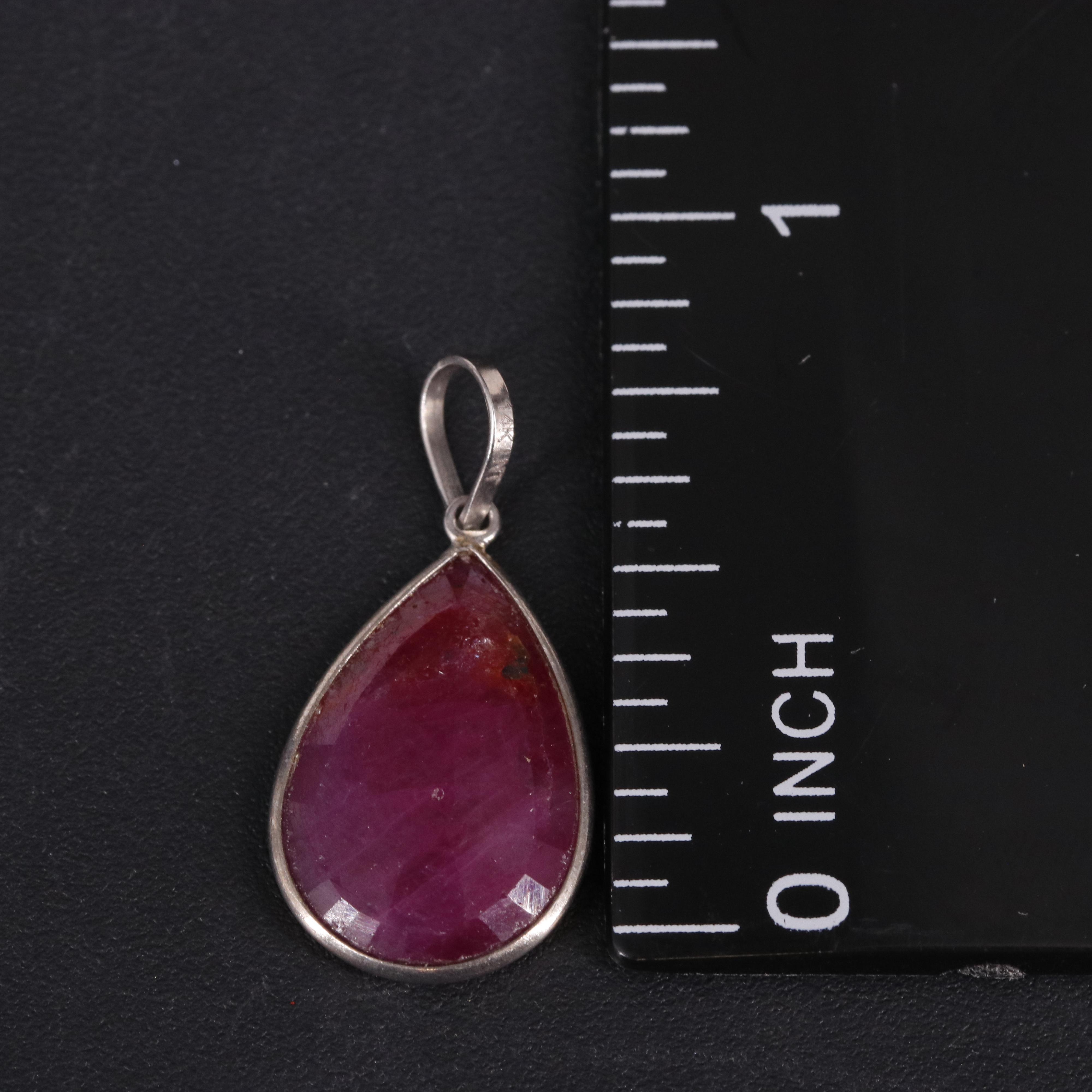 14K Ruby Pendant