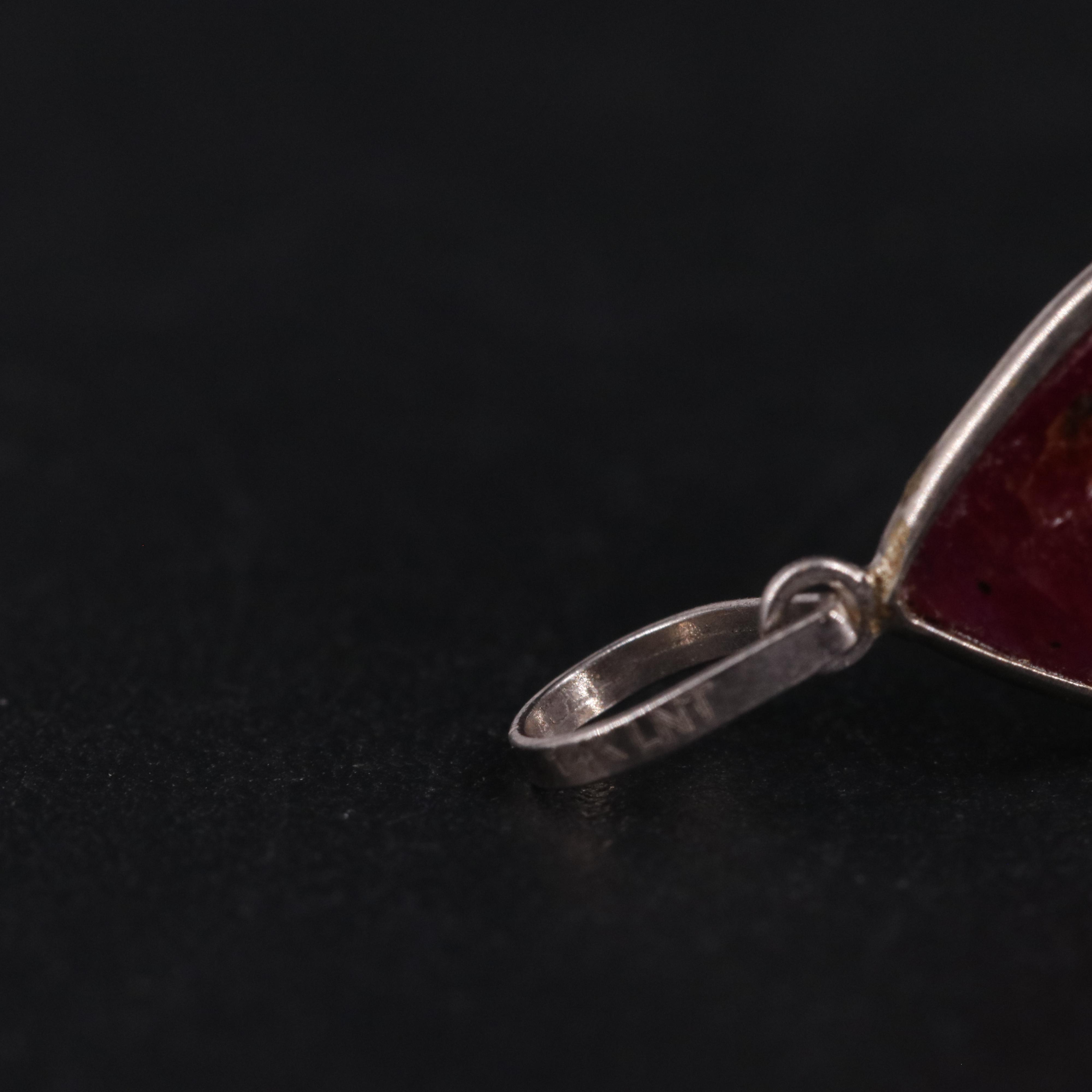 14K Ruby Pendant